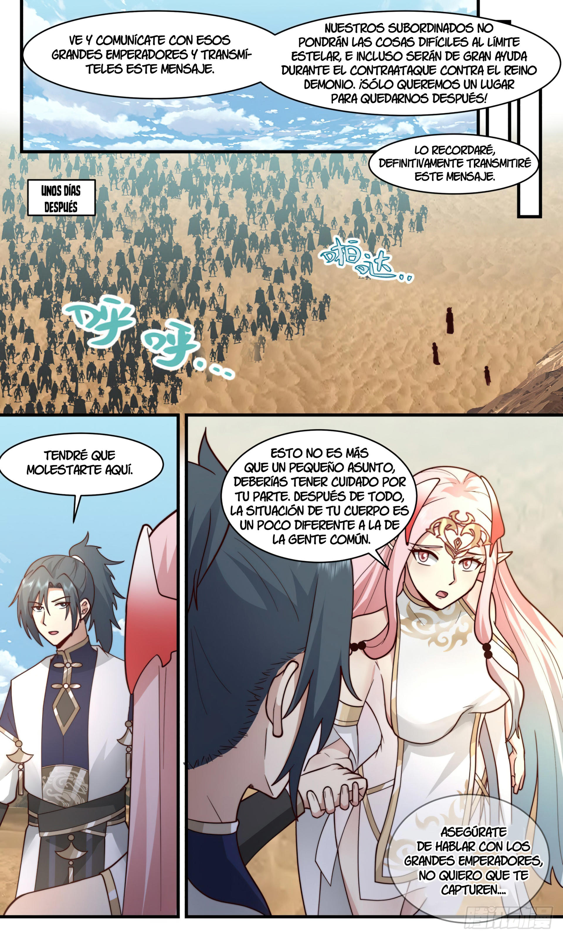 Martial Peak Capítulo 2461 - Página 3 en español