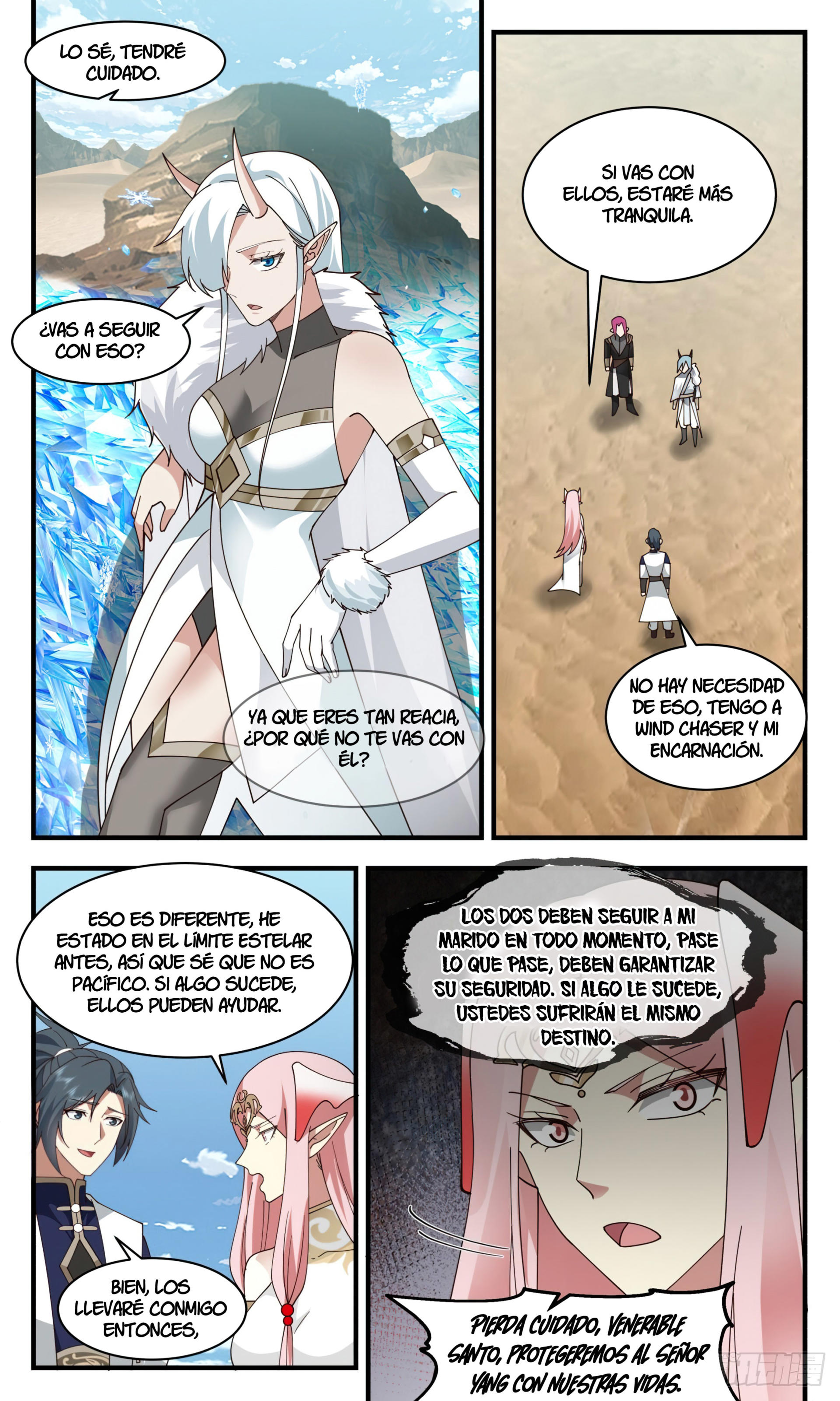 Martial Peak Capítulo 2461 - Página 4 en español