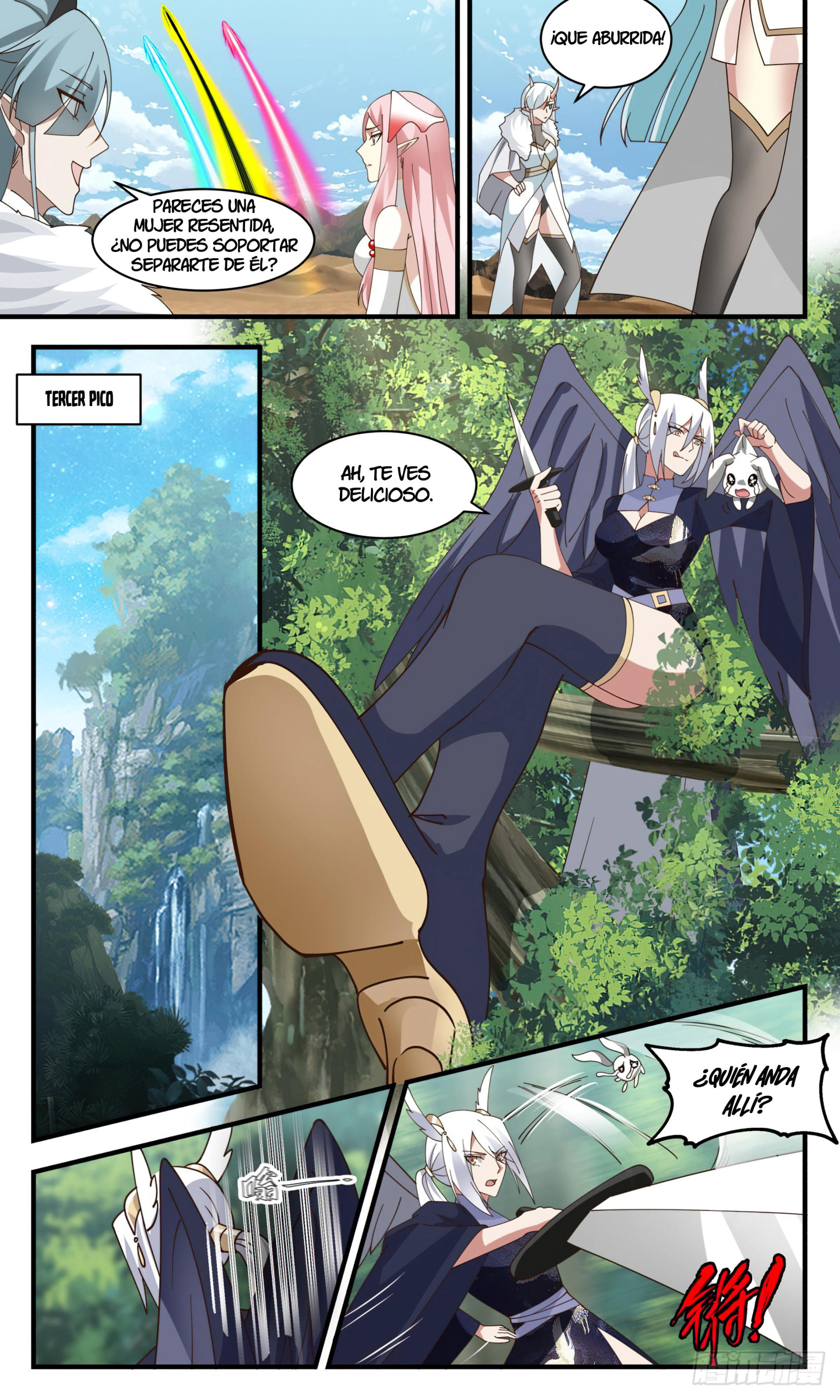 Martial Peak Capítulo 2461 - Página 5 en español