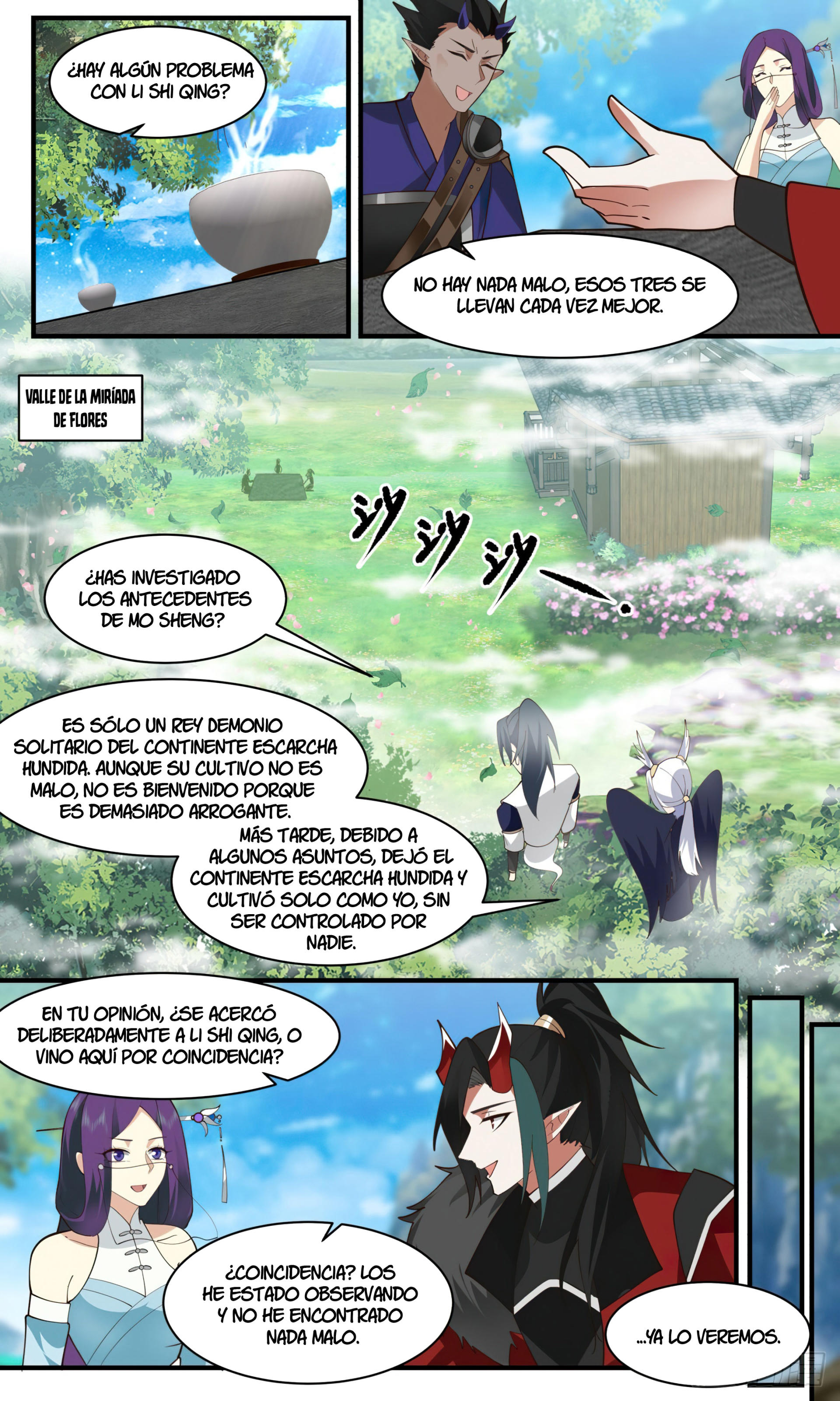 Martial Peak Capítulo 2461 - Página 7 en español