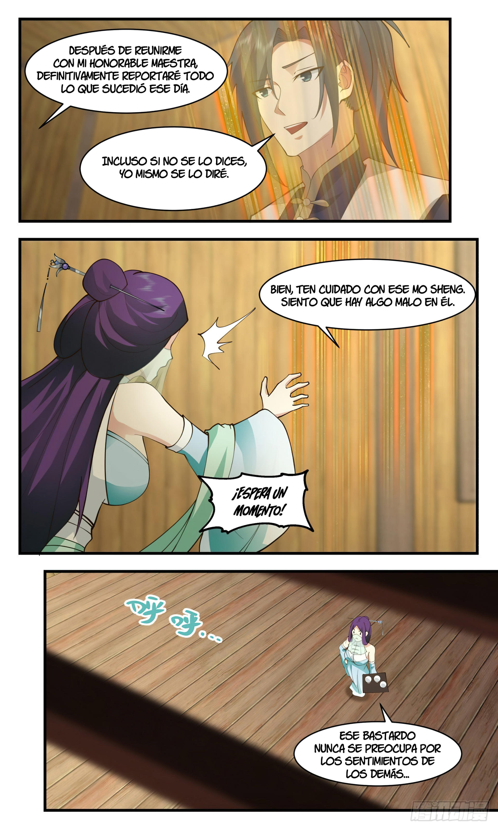 Martial Peak Capítulo 2461 - Página 9 en español