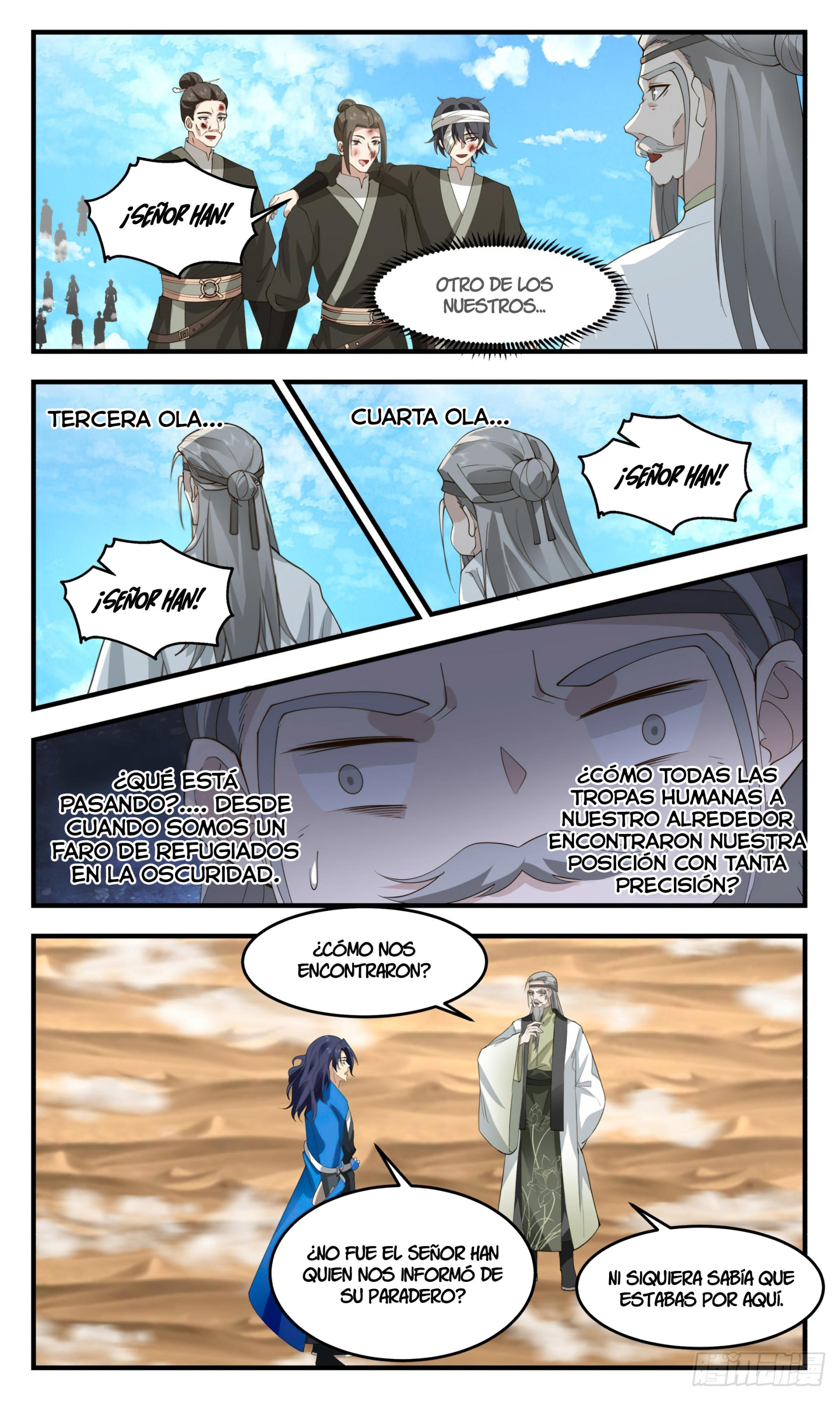 Martial Peak Capítulo 2462 - Página 12 en español