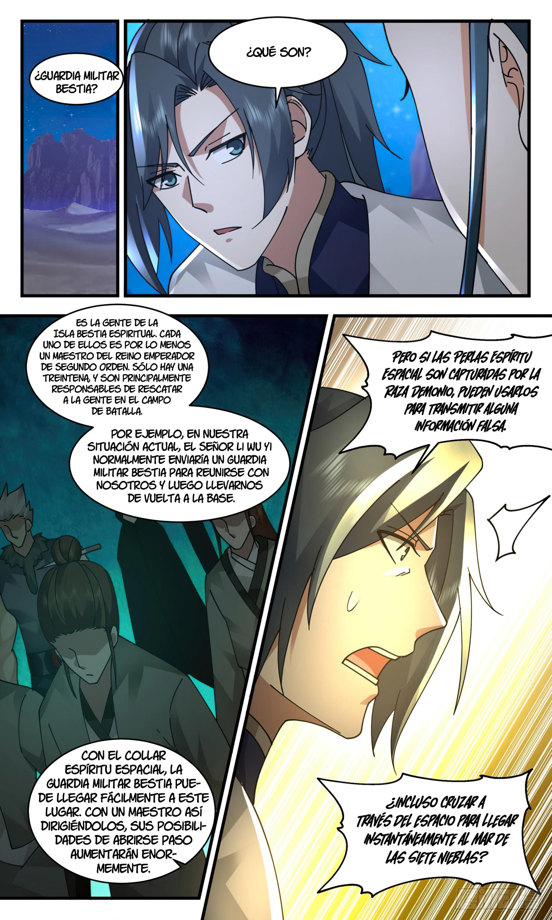 Martial Peak Capítulo 2463 - Página 10 en español