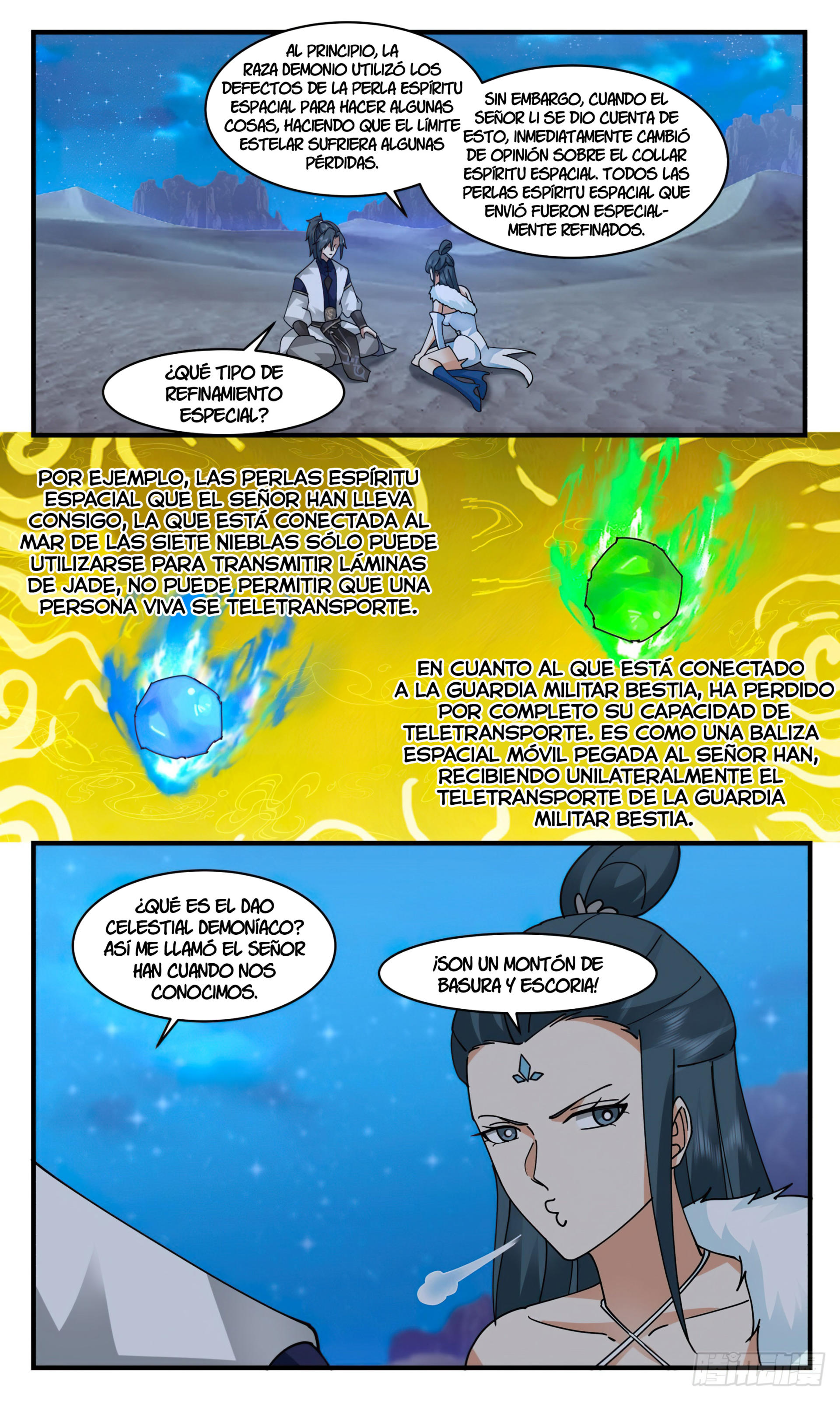 Martial Peak Capítulo 2463 - Página 11 en español