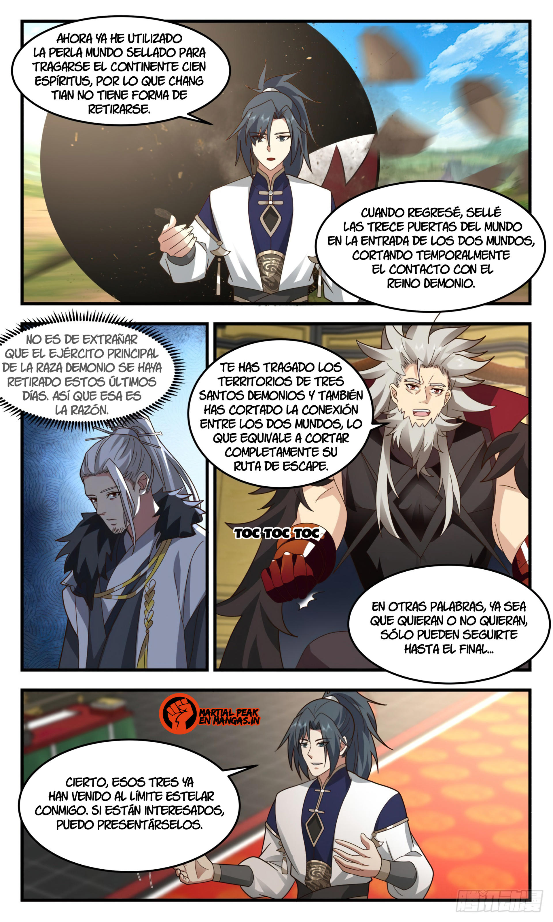 Martial Peak Capítulo 2465 - Página 11 en español