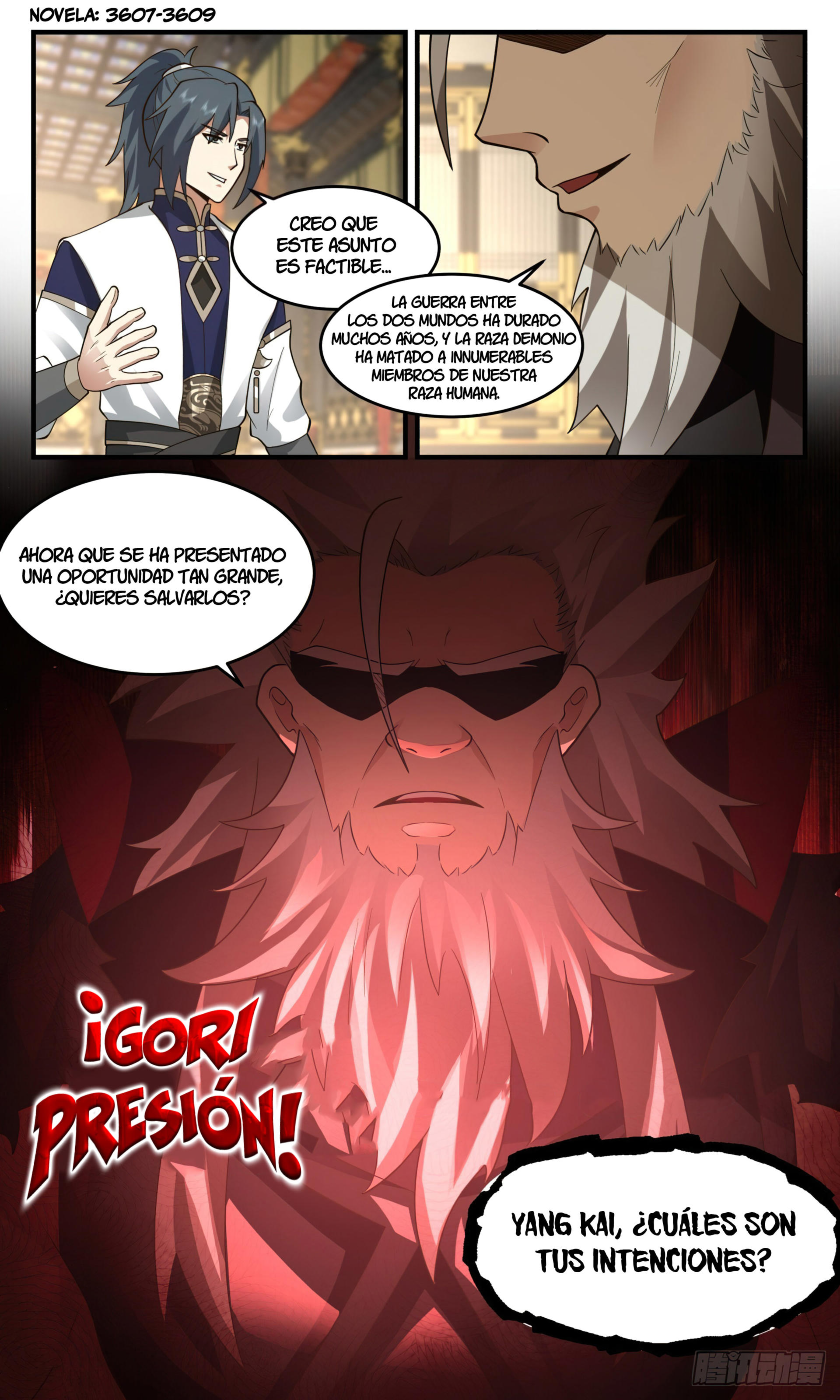 Martial Peak Capítulo 2465 - Página 13 en español