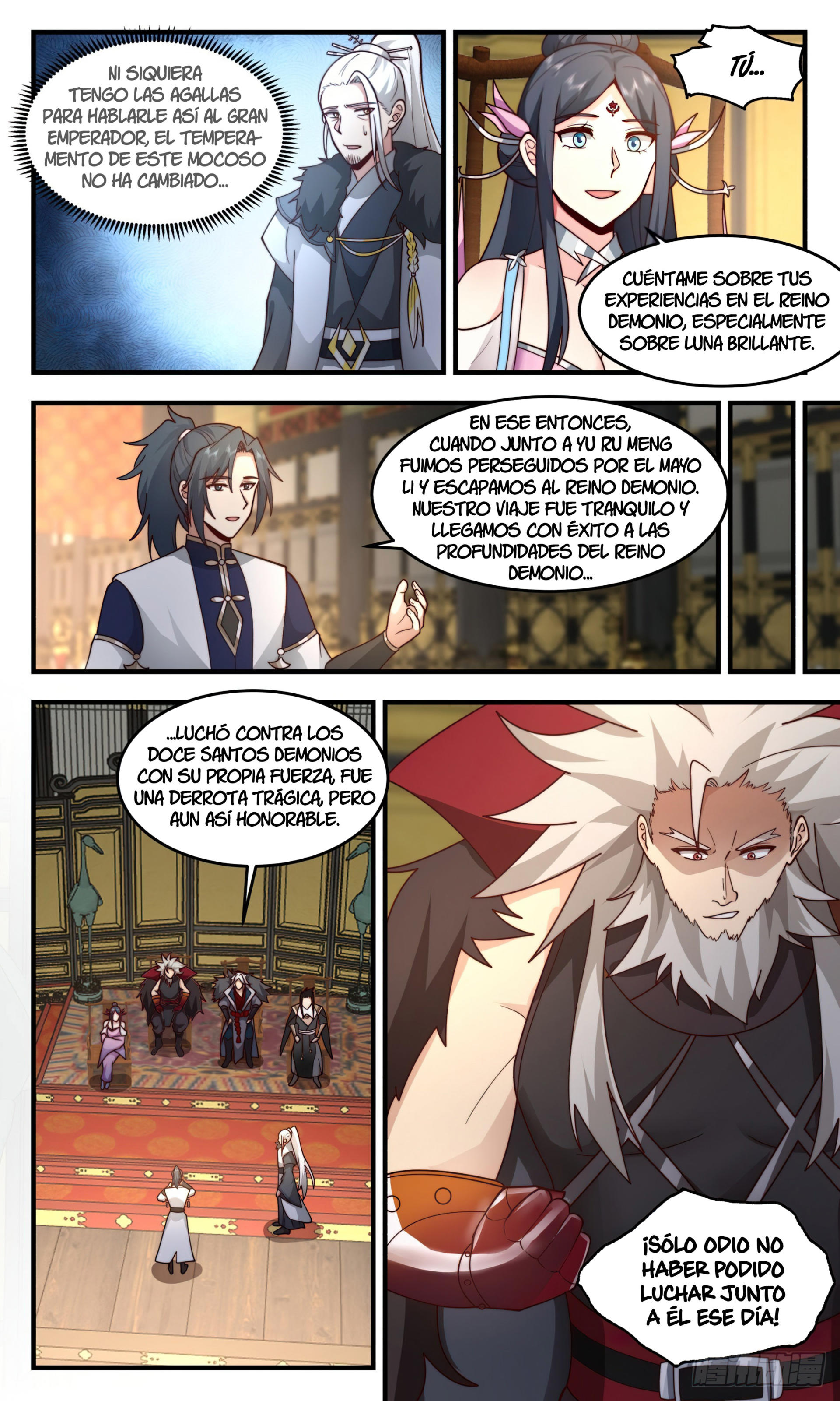 Martial Peak Capítulo 2465 - Página 6 en español