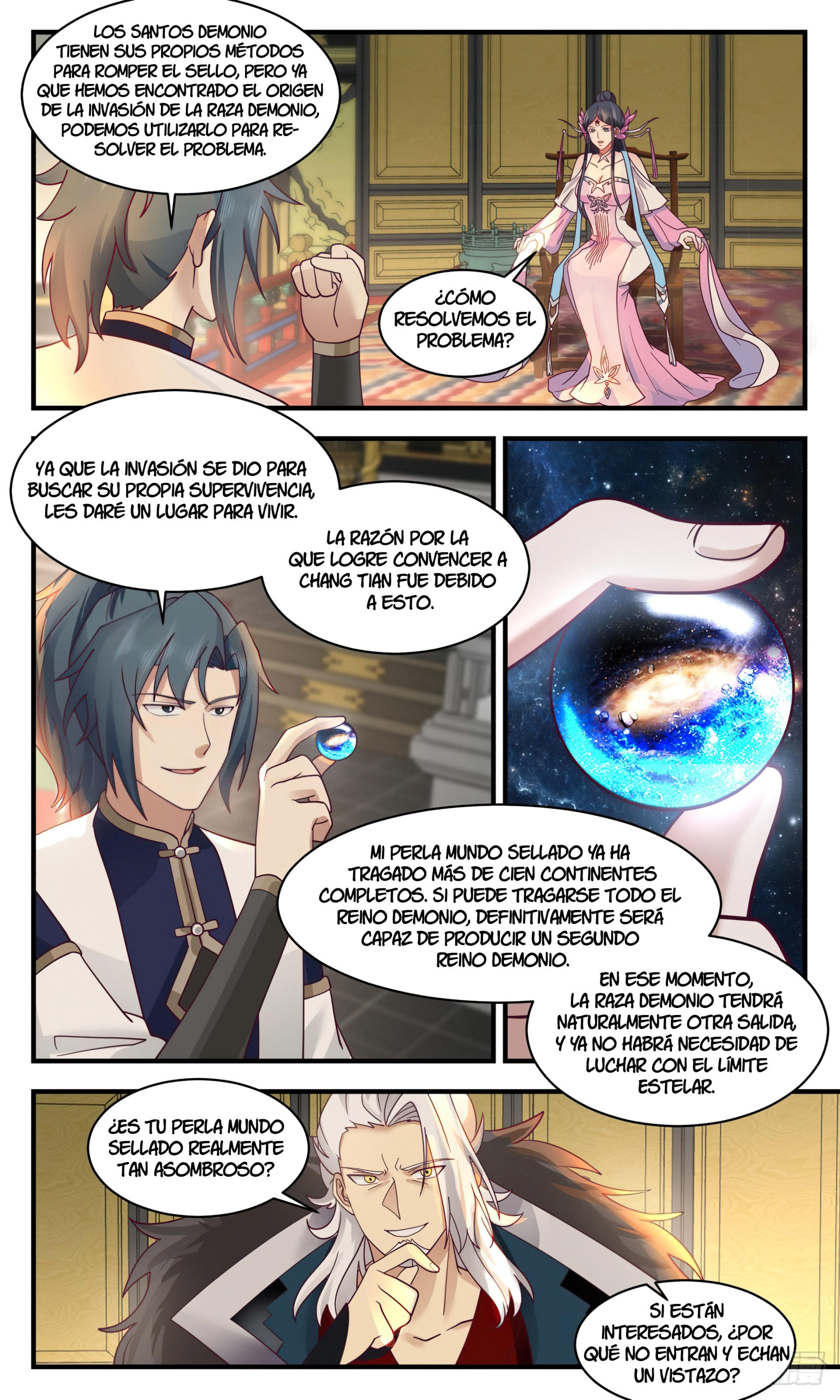 Martial Peak Capítulo 2466 - Página 3 en español