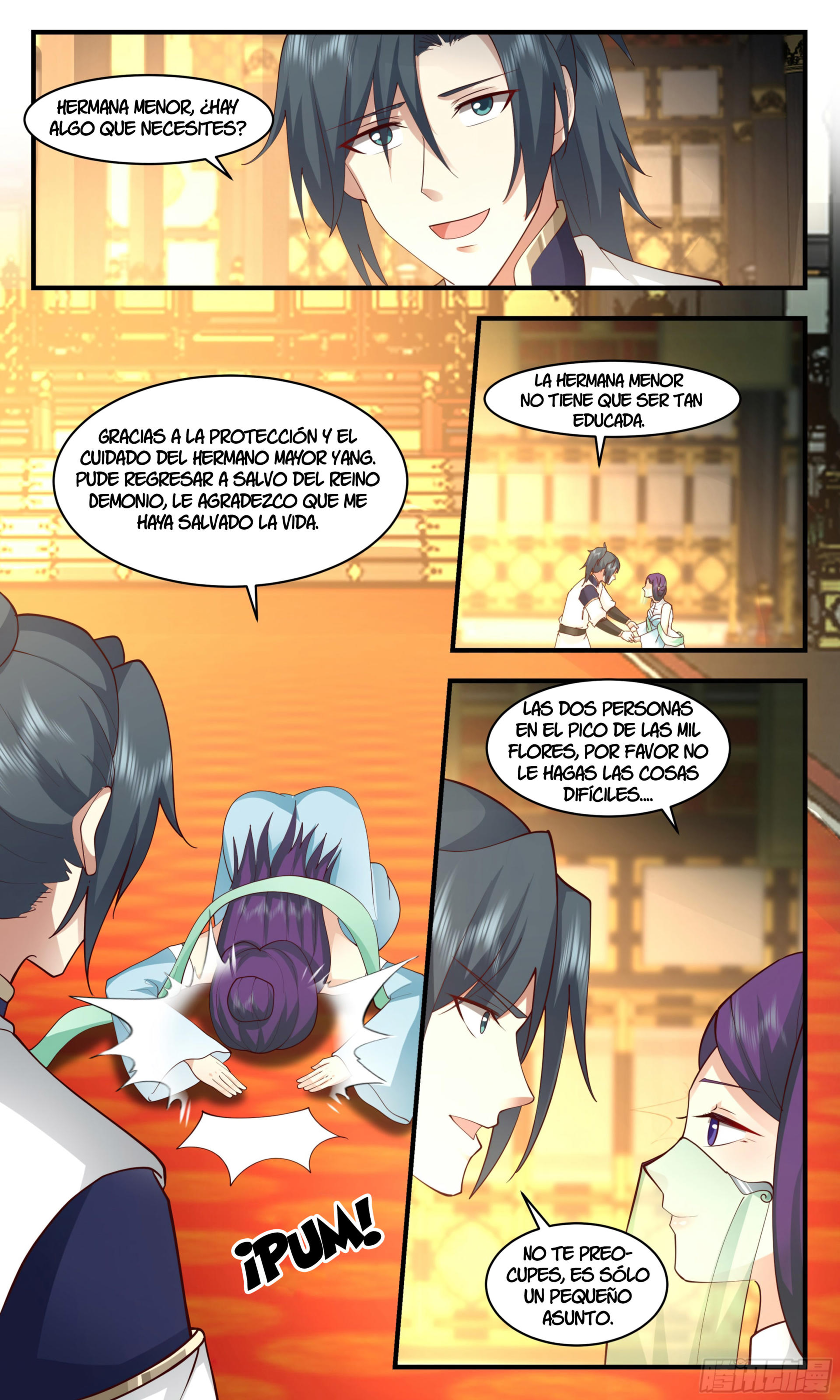 Martial Peak Capítulo 2467 - Página 7 en español