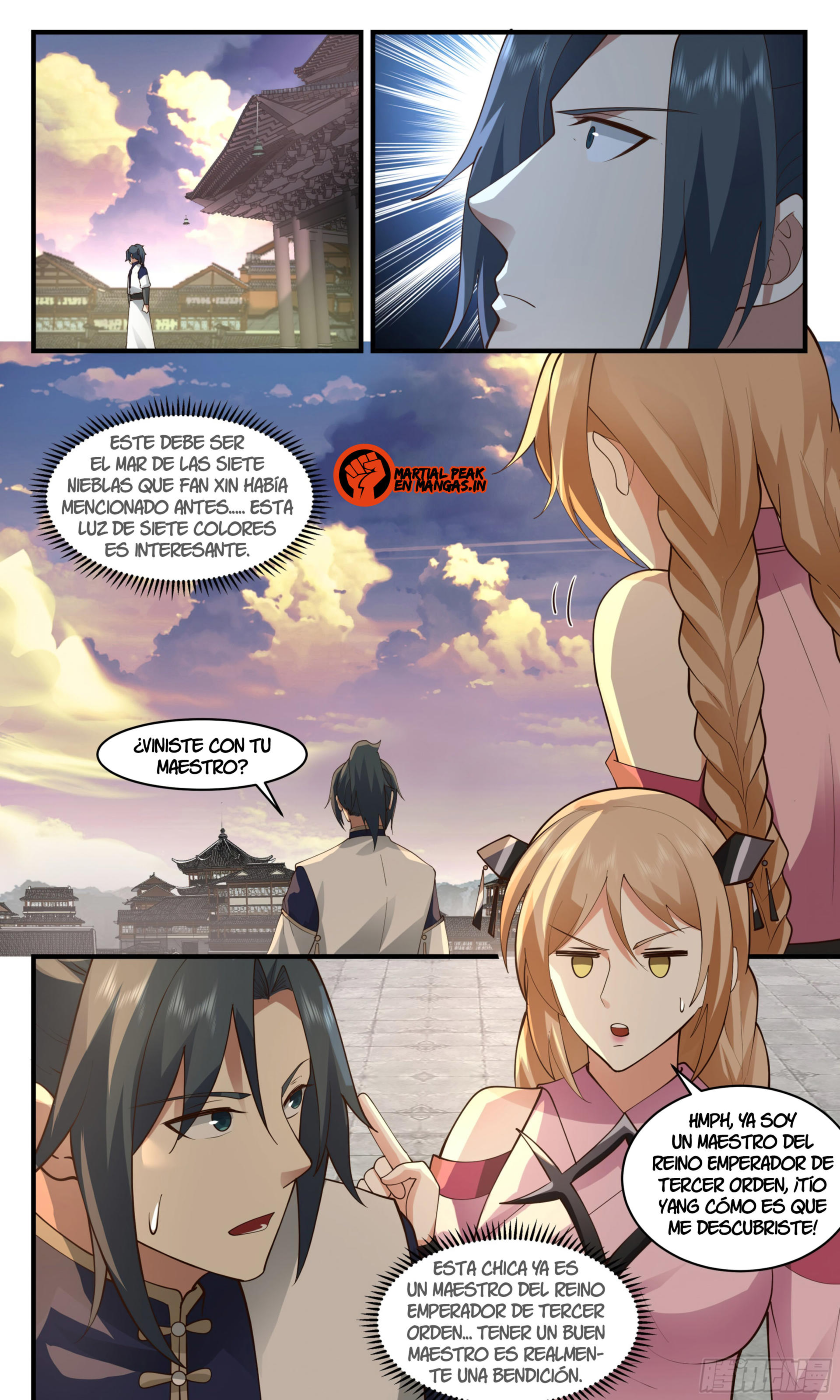 Martial Peak Capítulo 2467 - Página 8 en español