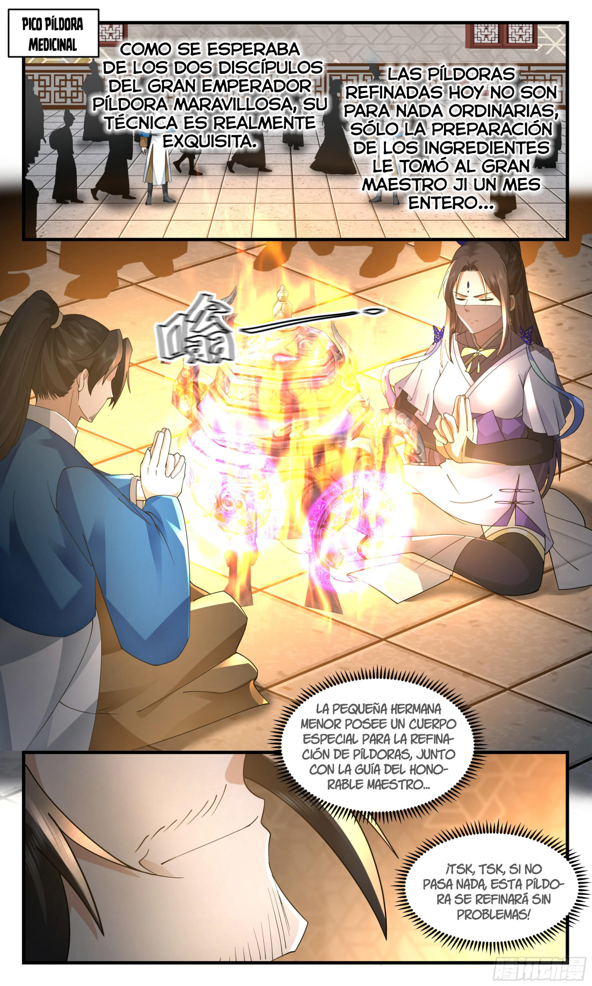 Martial Peak Capítulo 2468 - Página 10 en español