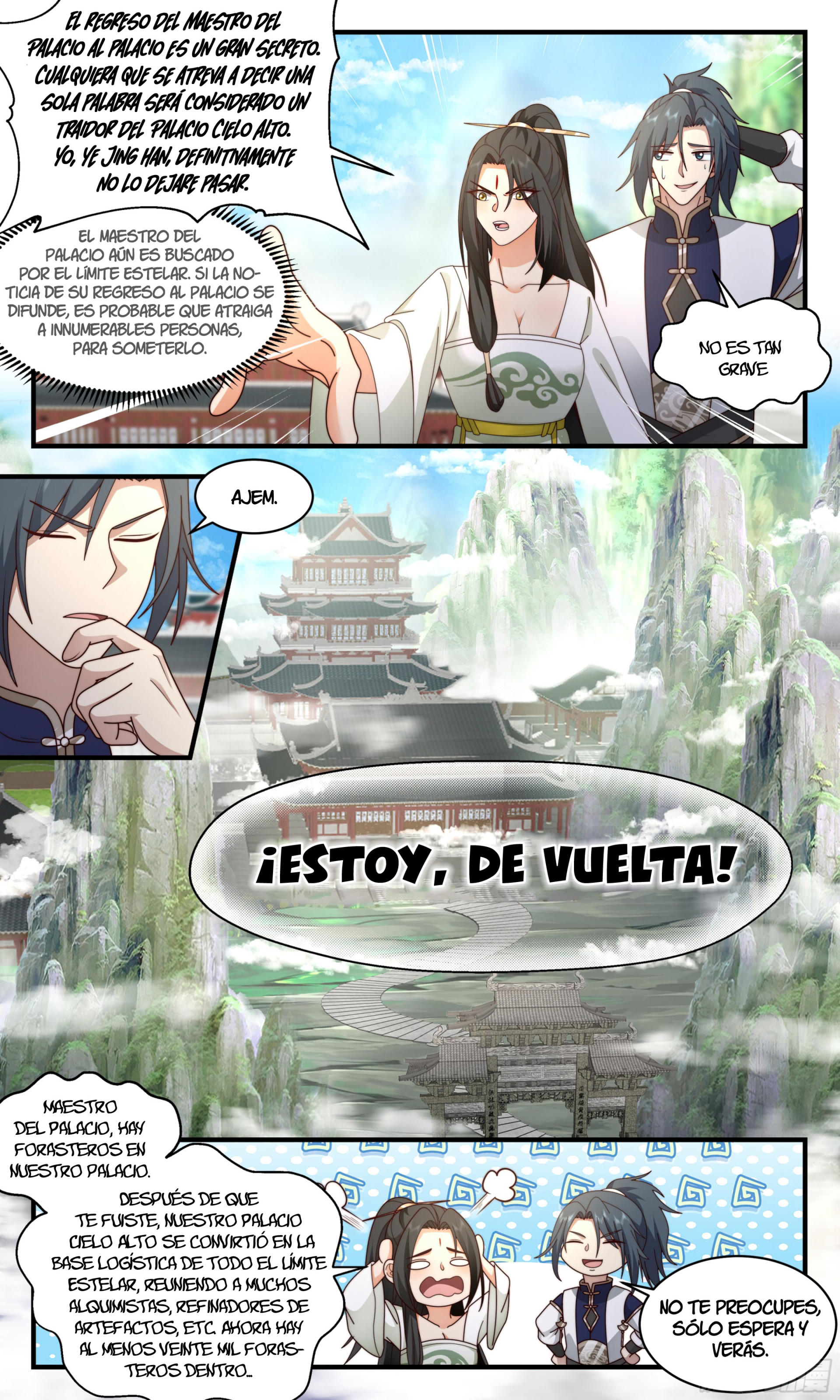 Martial Peak Capítulo 2468 - Página 8 en español