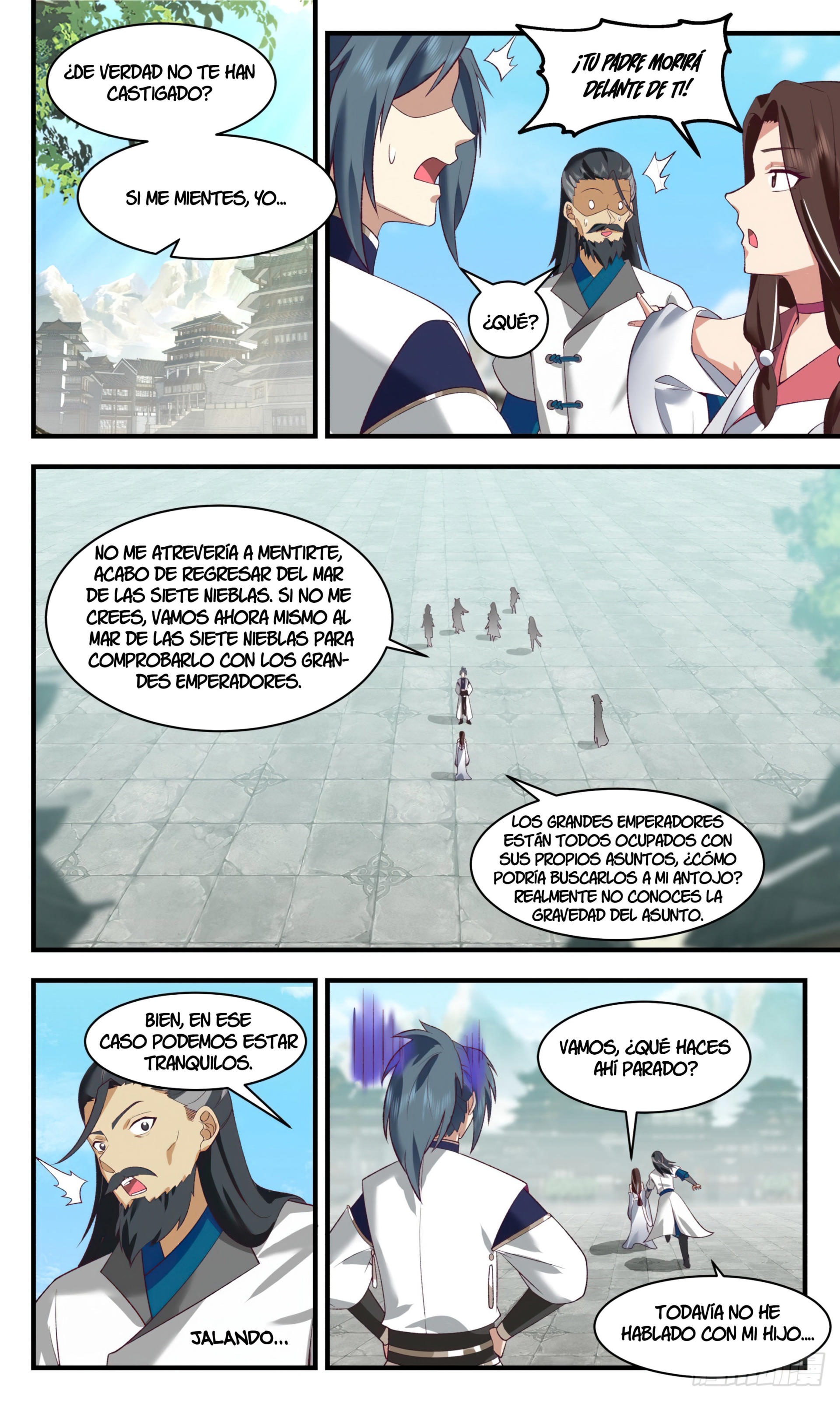 Martial Peak Capítulo 2469 - Página 7 en español