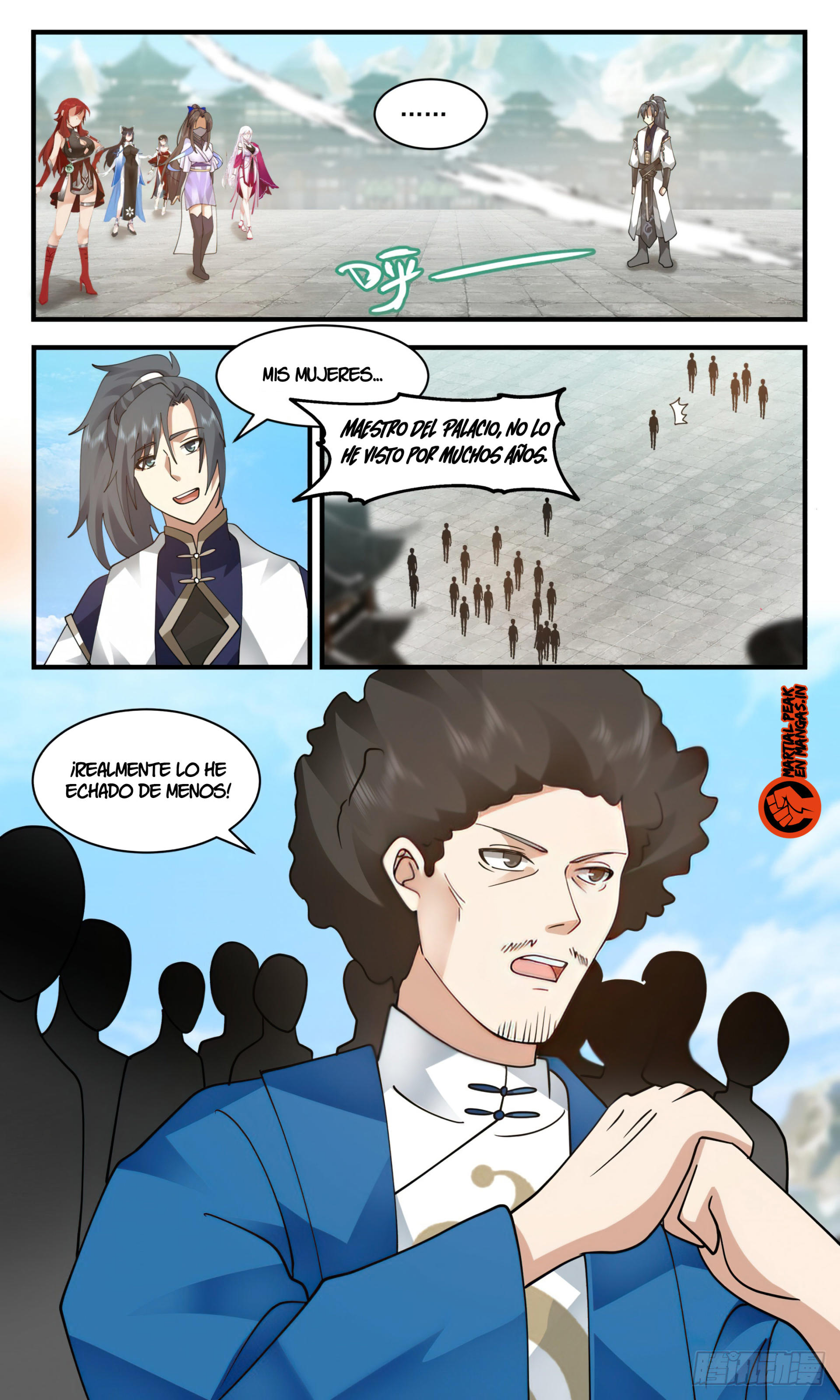 Martial Peak Capítulo 2469 - Página 8 en español