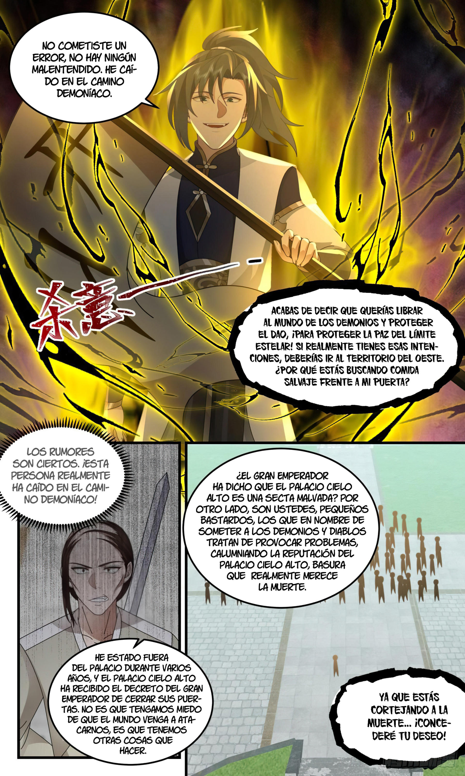 Martial Peak Capítulo 2470 - Página 11 en español