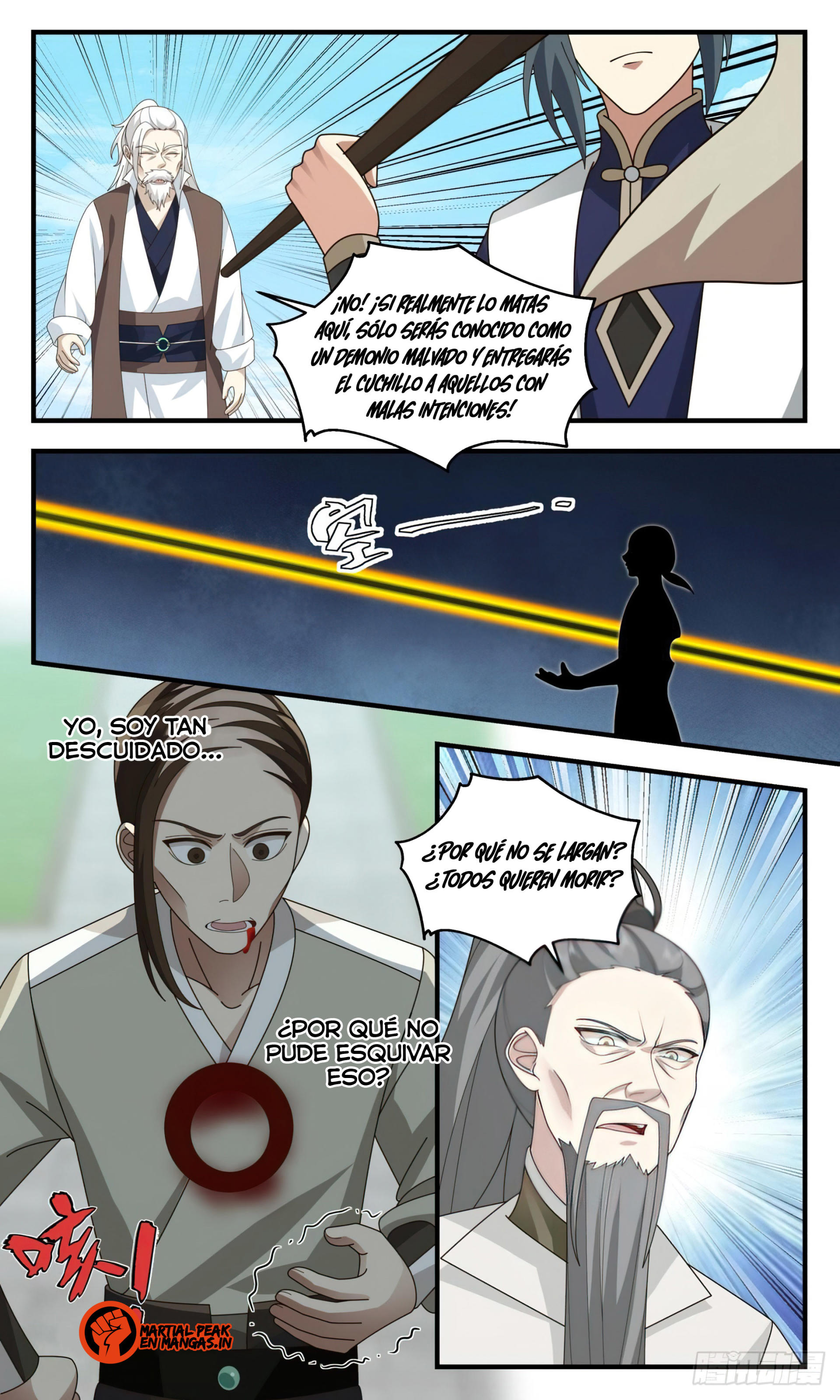 Martial Peak Capítulo 2470 - Página 12 en español