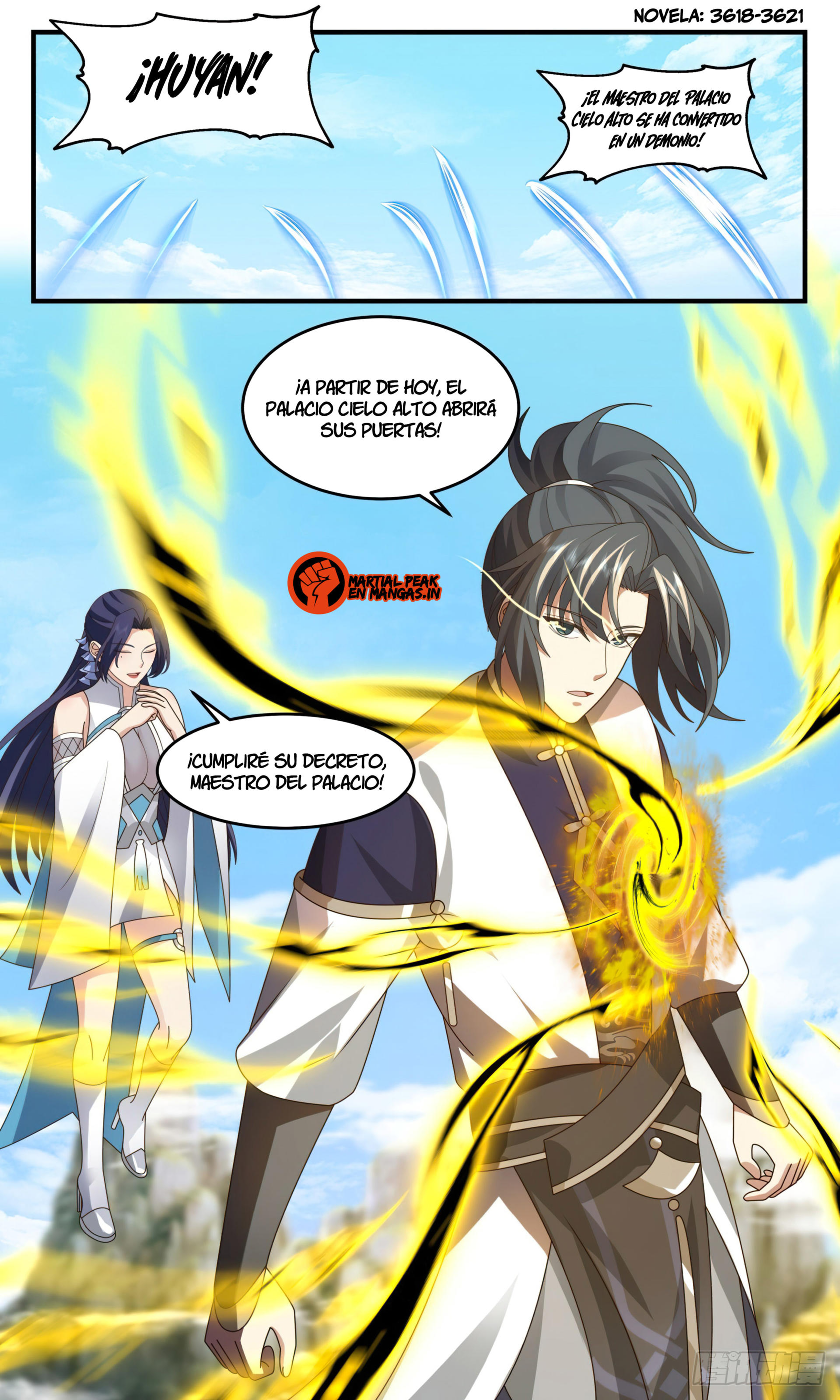Martial Peak Capítulo 2470 - Página 13 en español