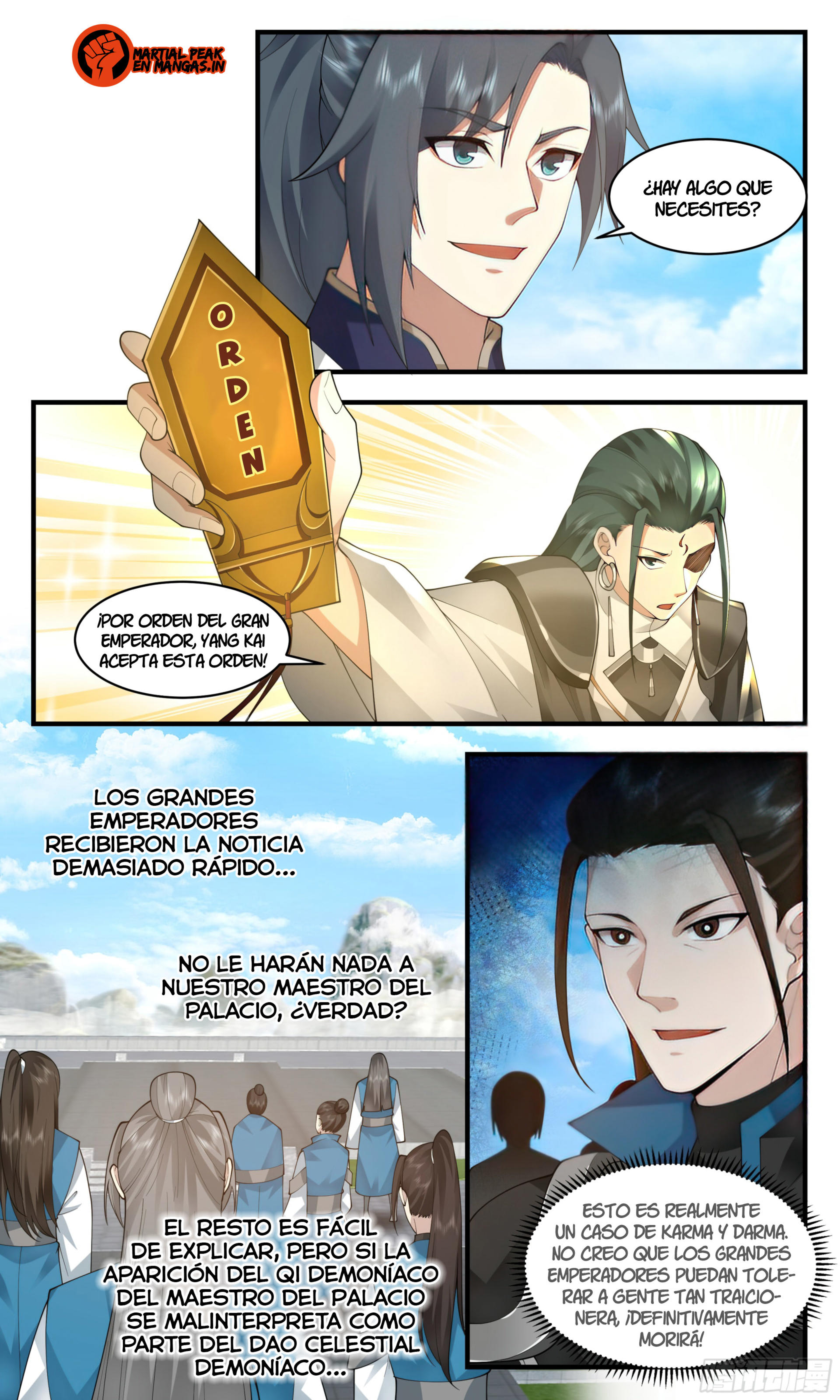Martial Peak Capítulo 2471 - Página 4 en español