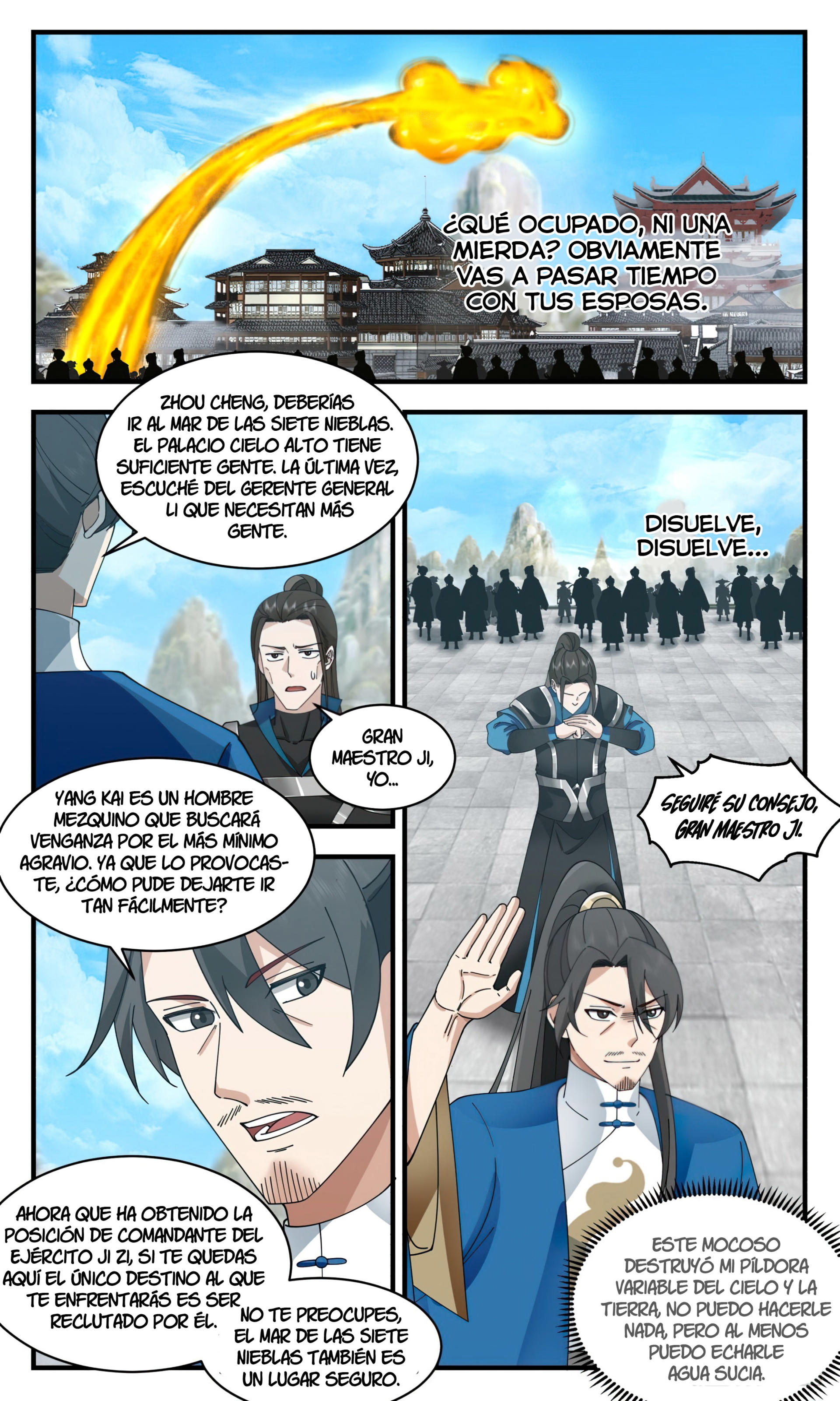 Martial Peak Capítulo 2472 - Página 12 en español