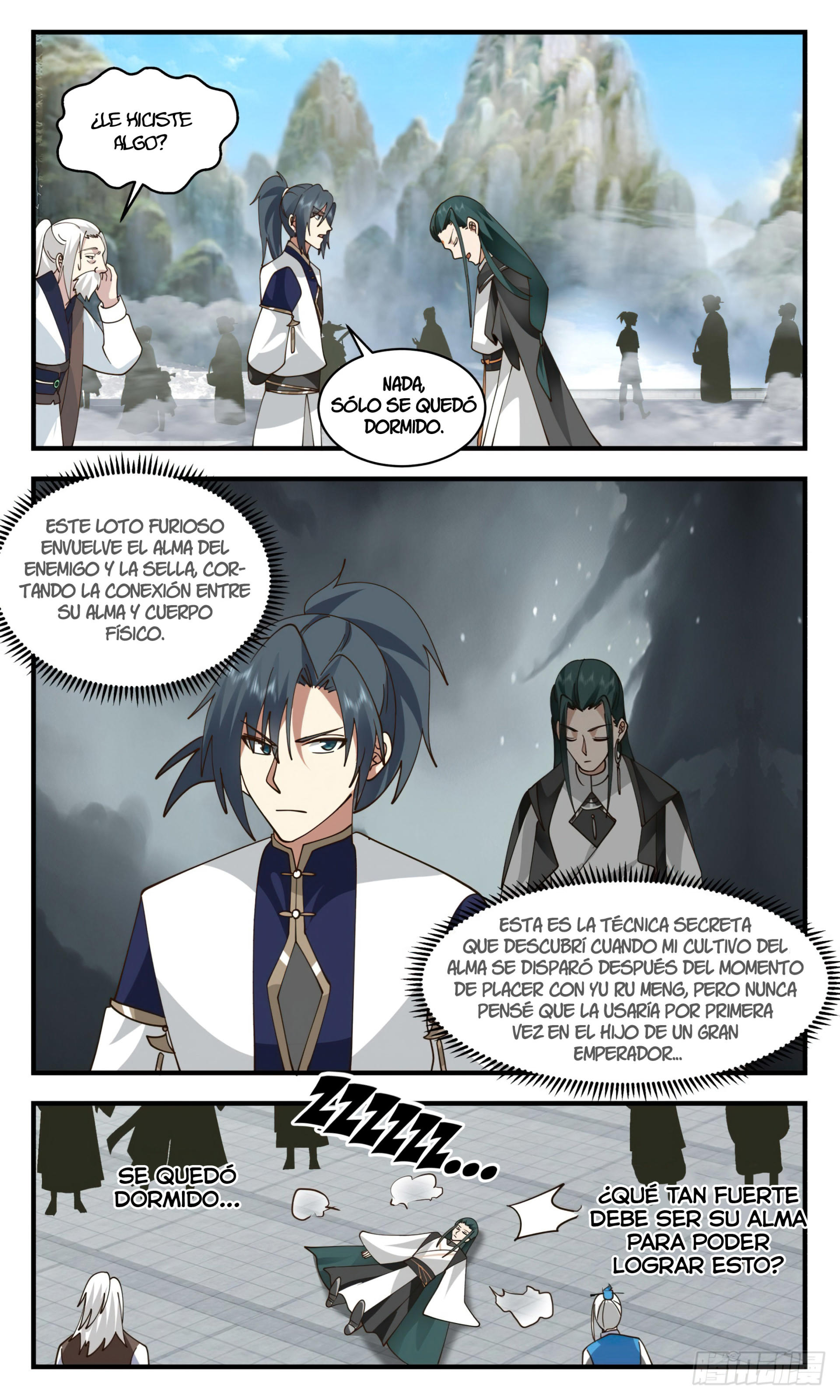 Martial Peak Capítulo 2472 - Página 9 en español