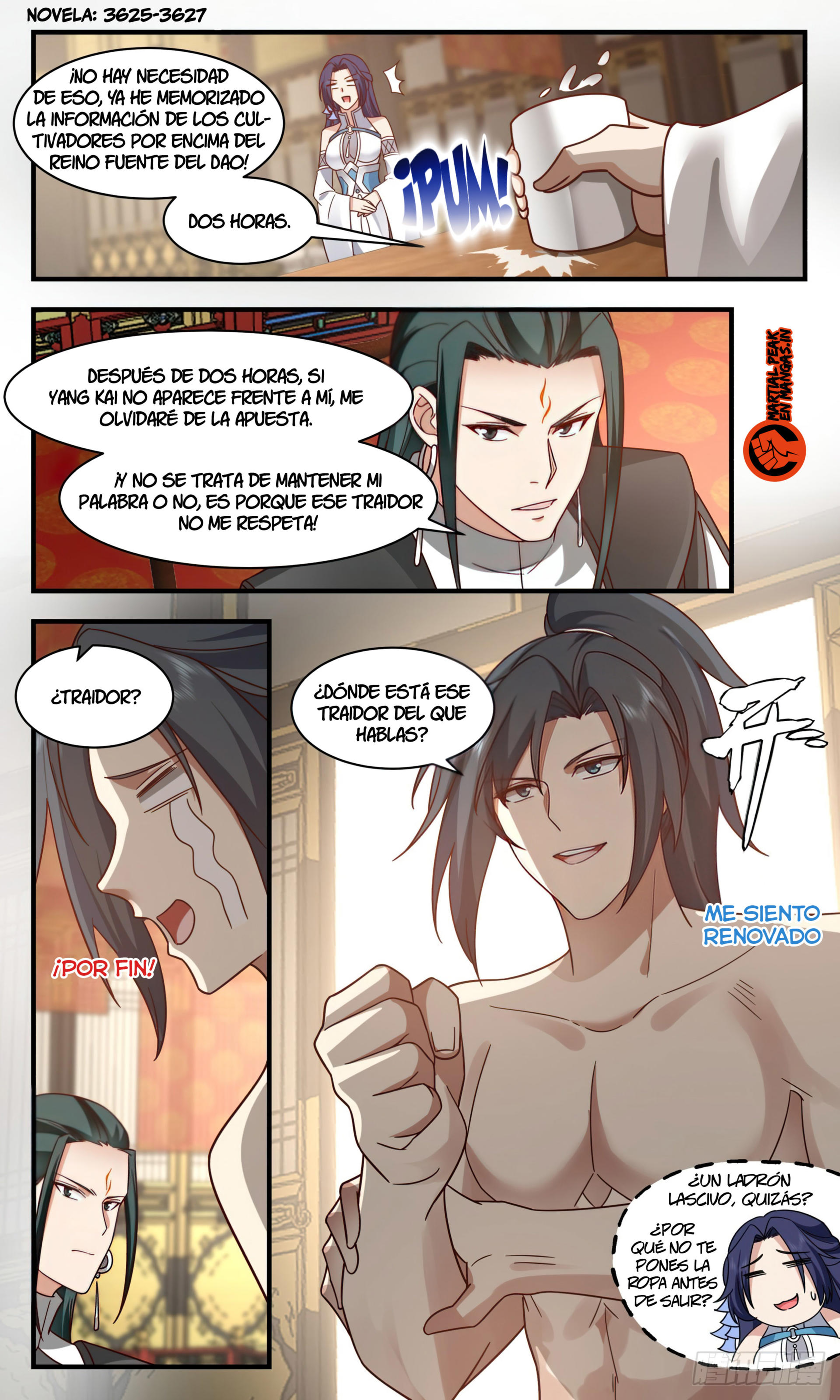 Martial Peak Capítulo 2473 - Página 13 en español
