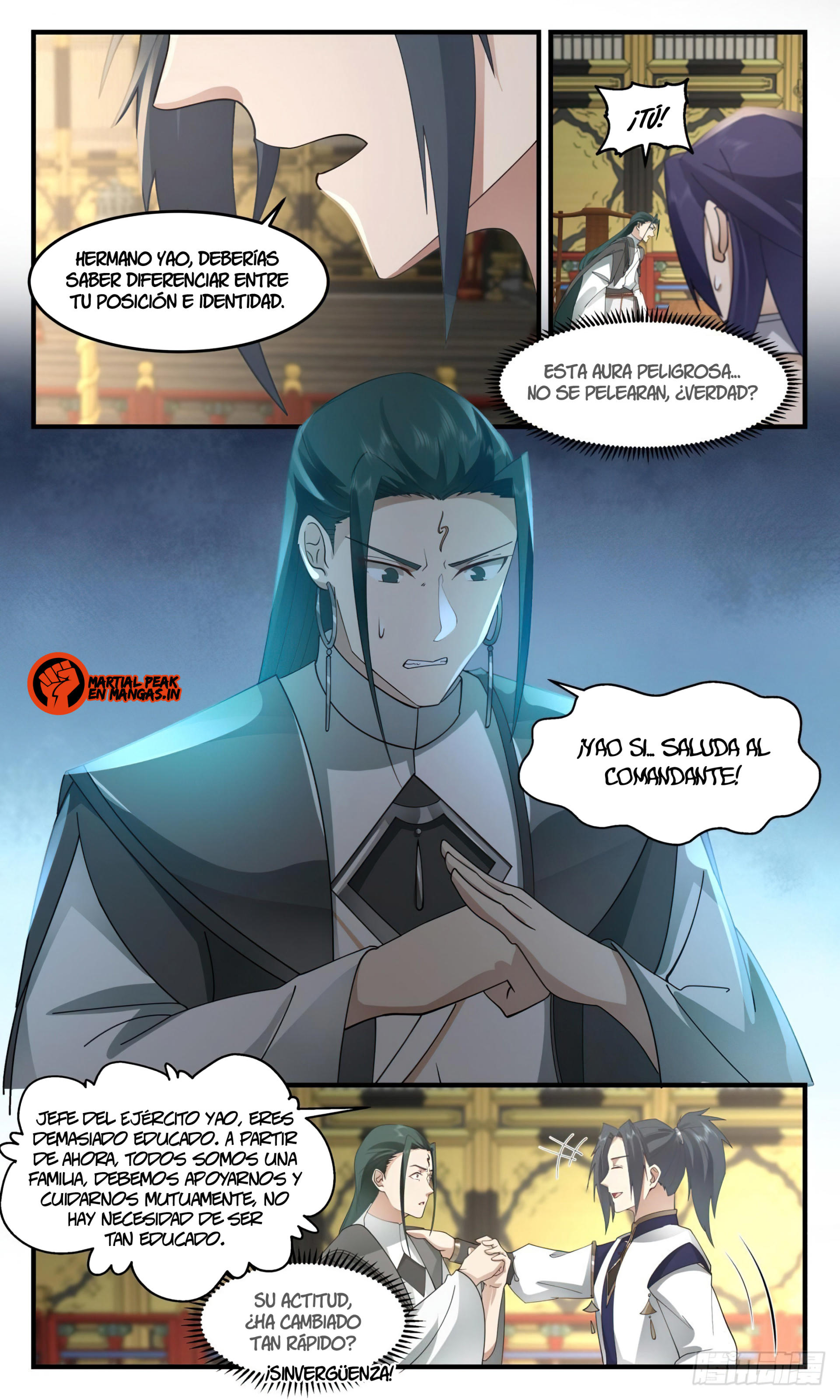 Martial Peak Capítulo 2474 - Página 7 en español