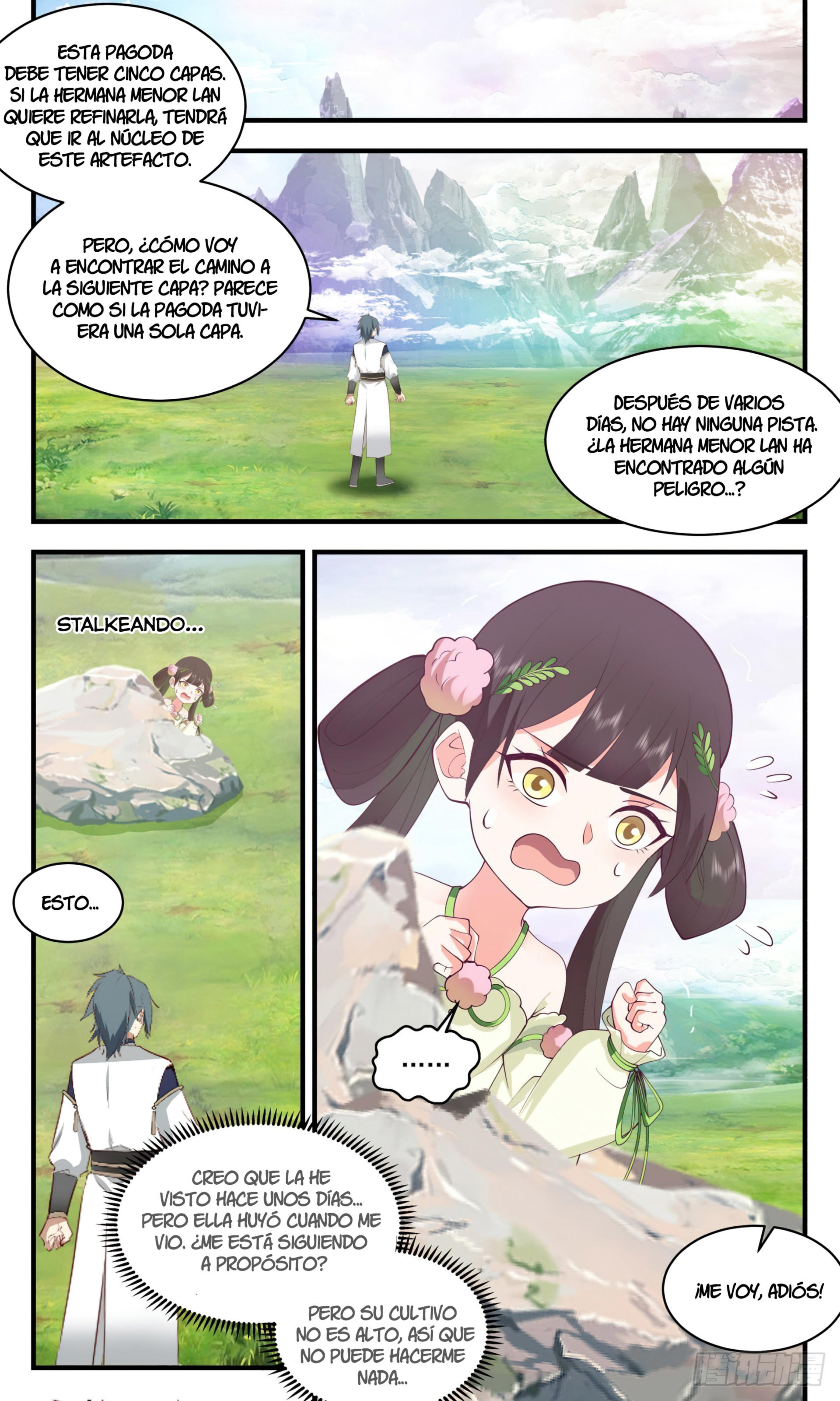 Martial Peak Capítulo 2476 - Página 12 en español