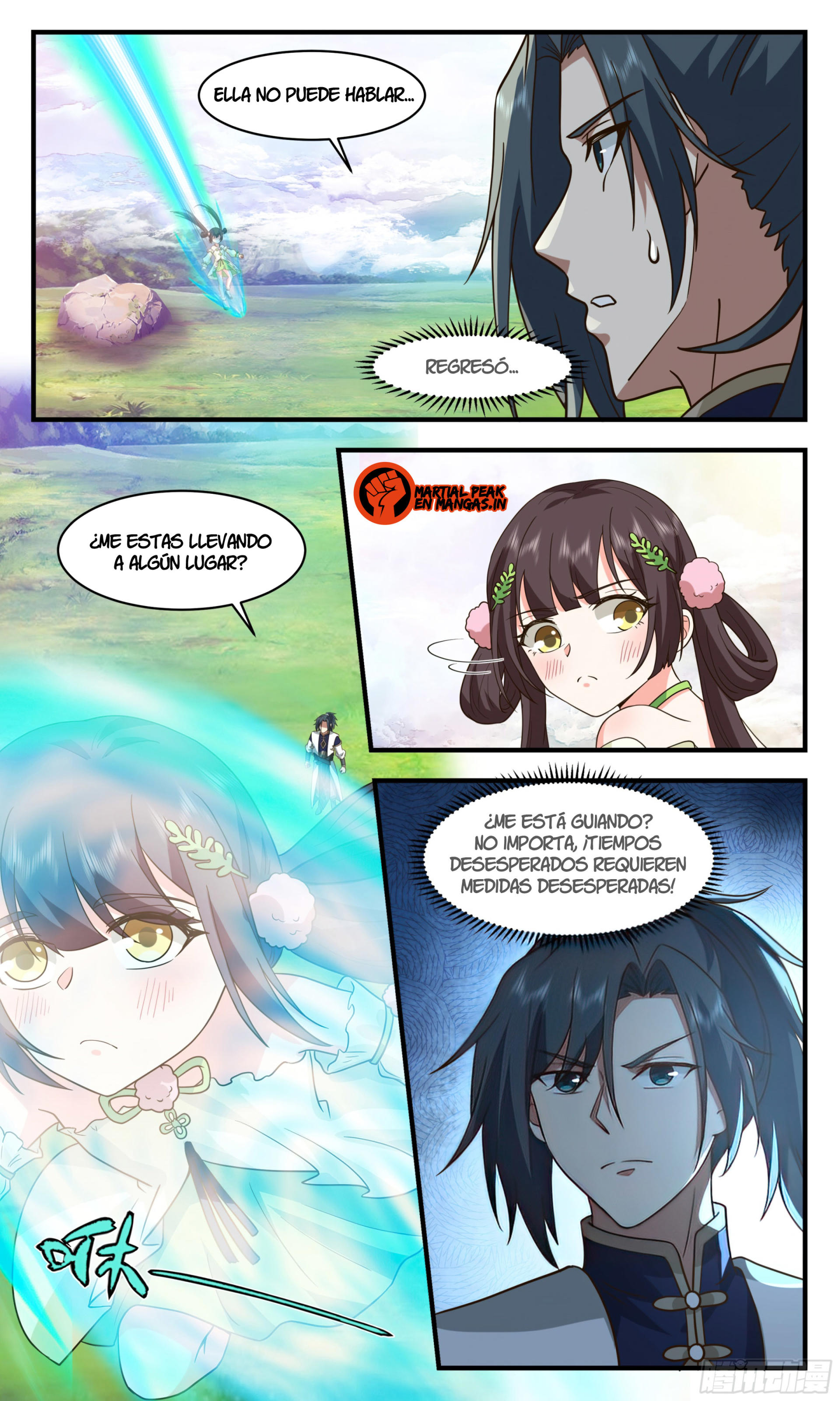 Martial Peak Capítulo 2477 - Página 3 en español