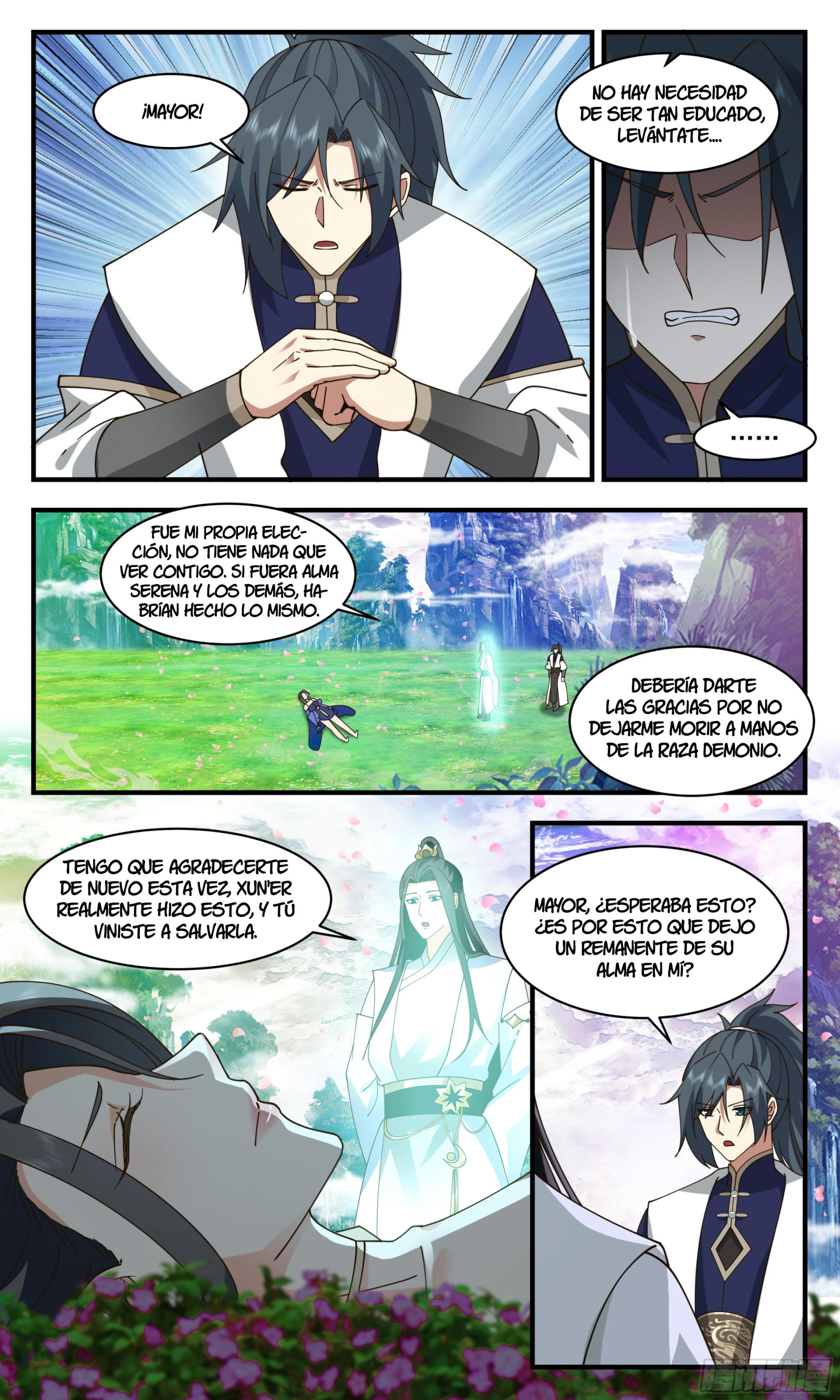 Martial Peak Capítulo 2477 - Página 8 en español