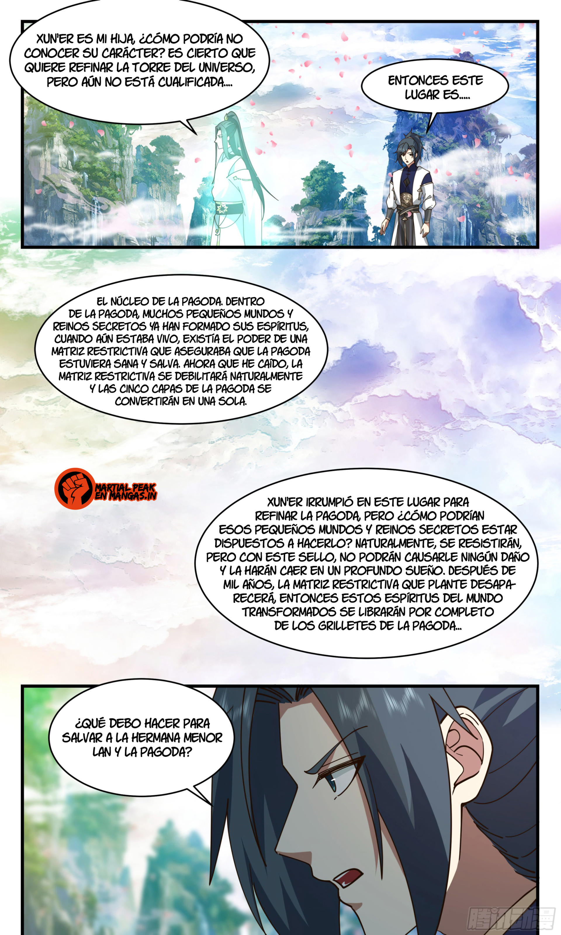 Martial Peak Capítulo 2477 - Página 9 en español