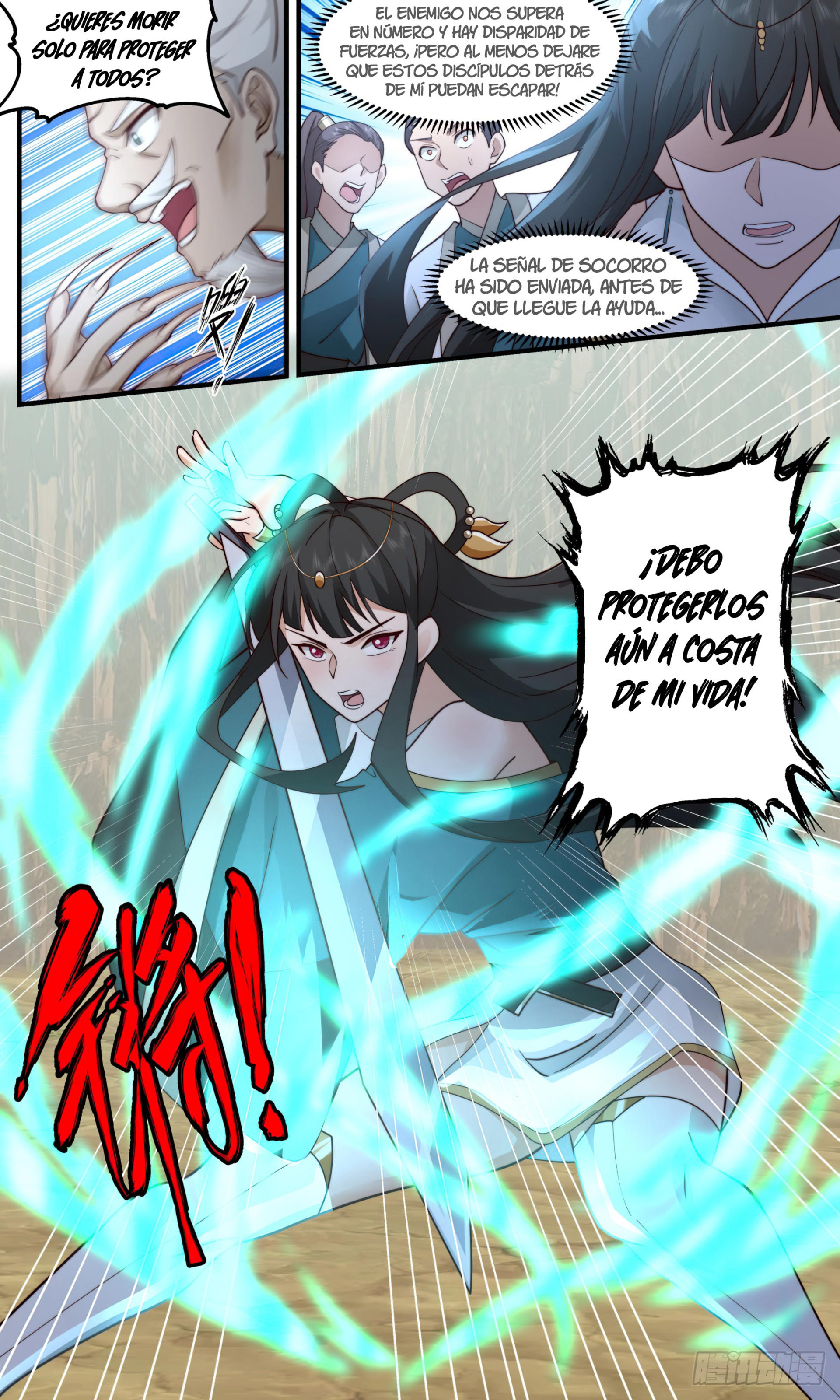 Martial Peak Capítulo 2478 - Página 10 en español
