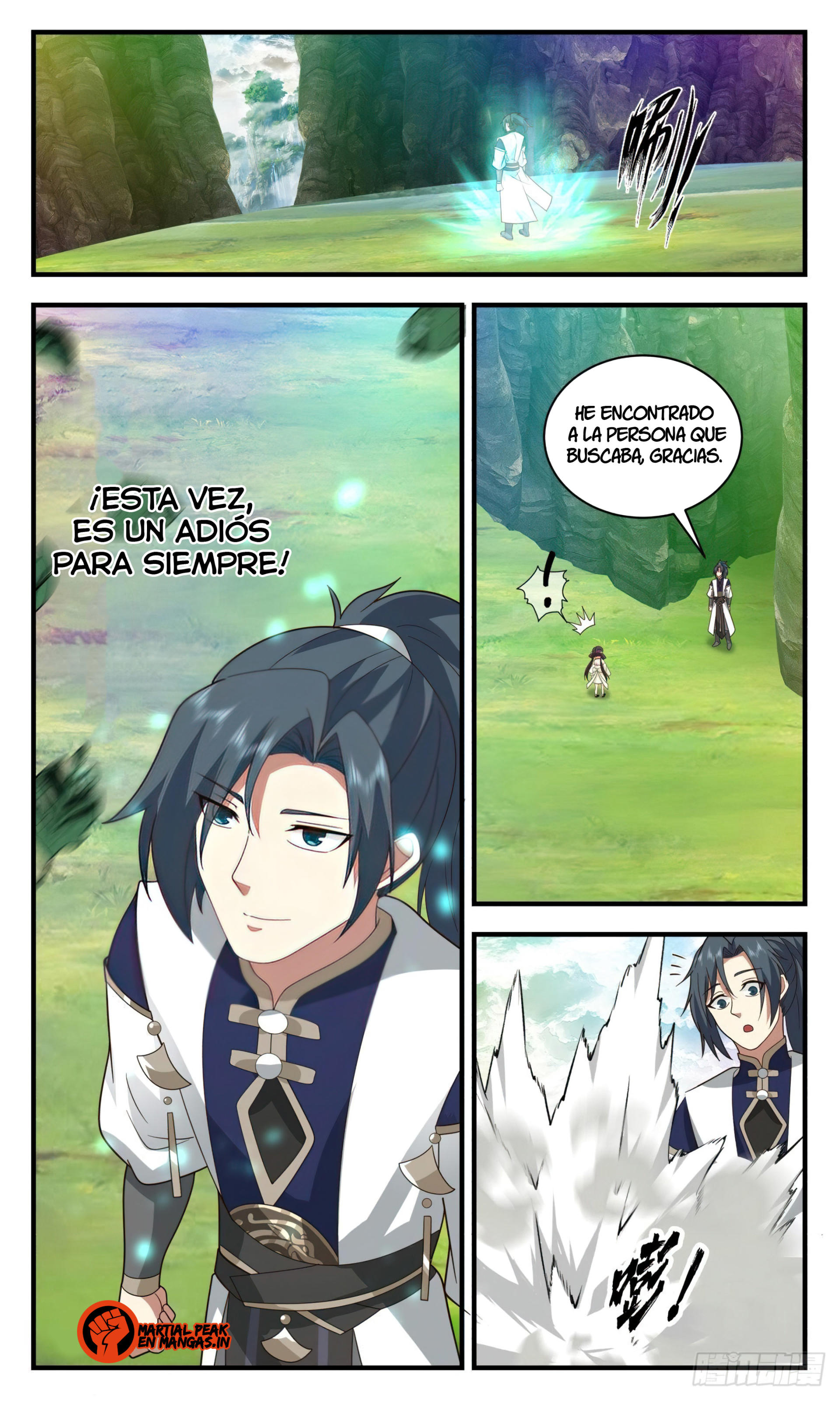 Martial Peak Capítulo 2478 - Página 3 en español