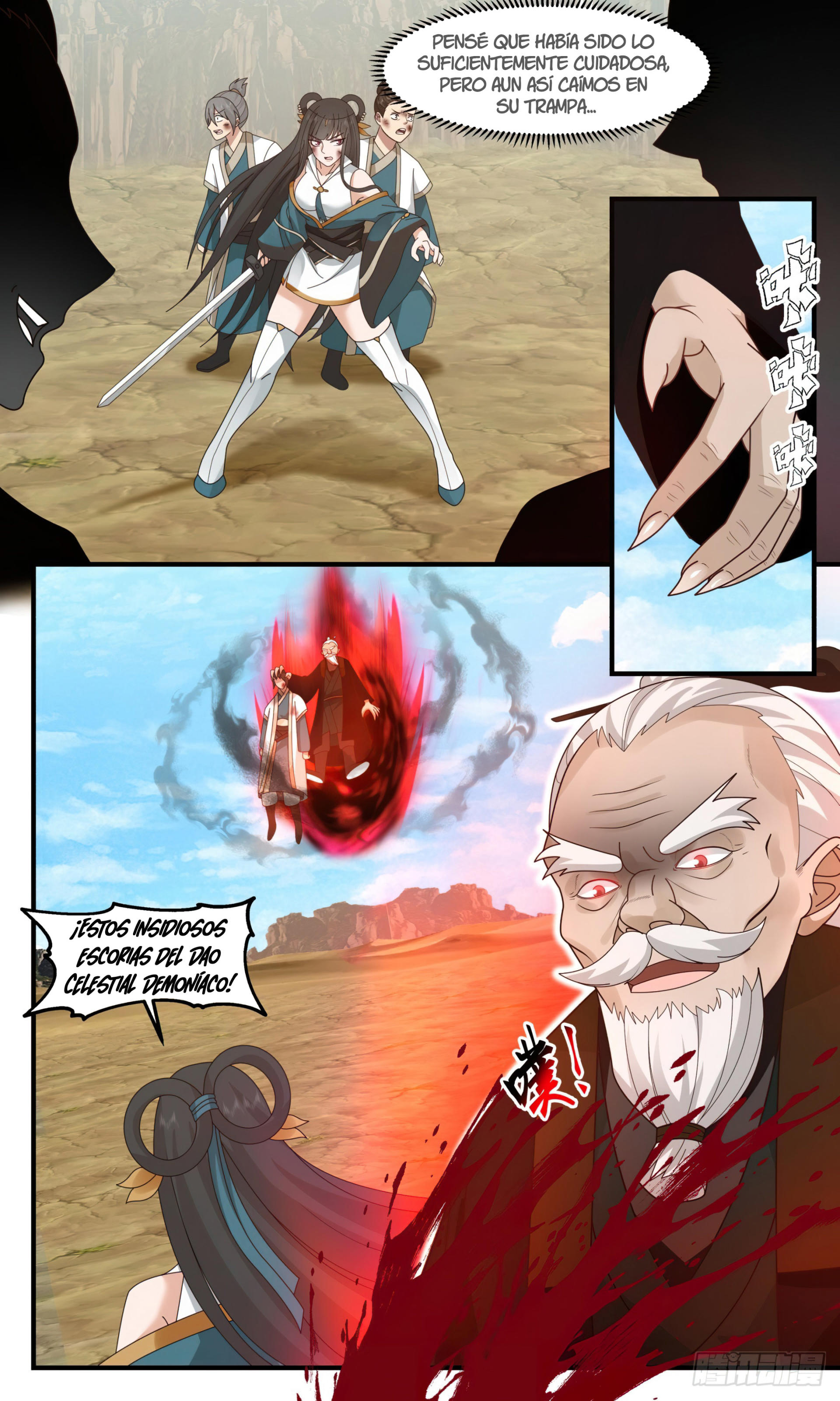 Martial Peak Capítulo 2478 - Página 9 en español