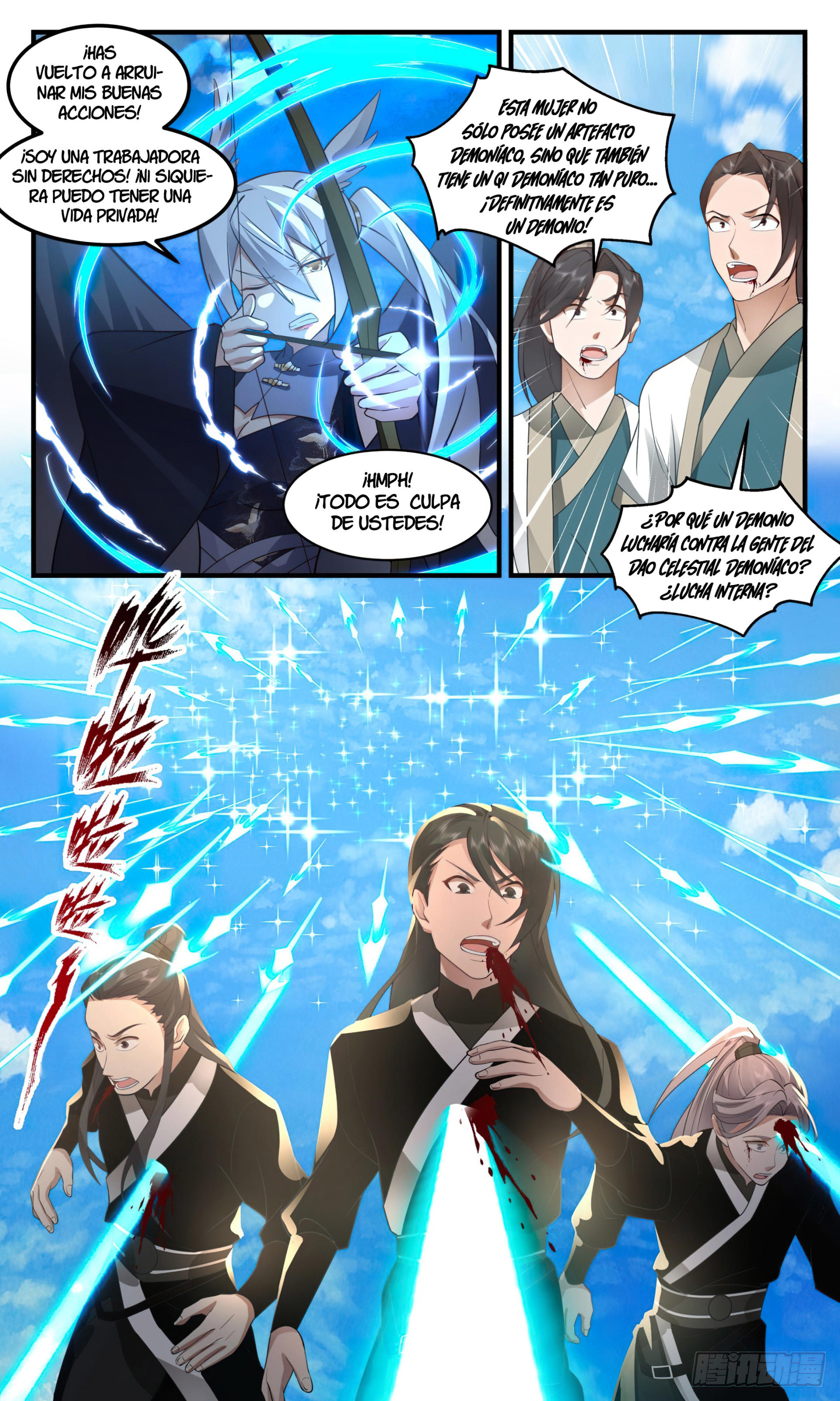 Martial Peak Capítulo 2479 - Página 4 en español