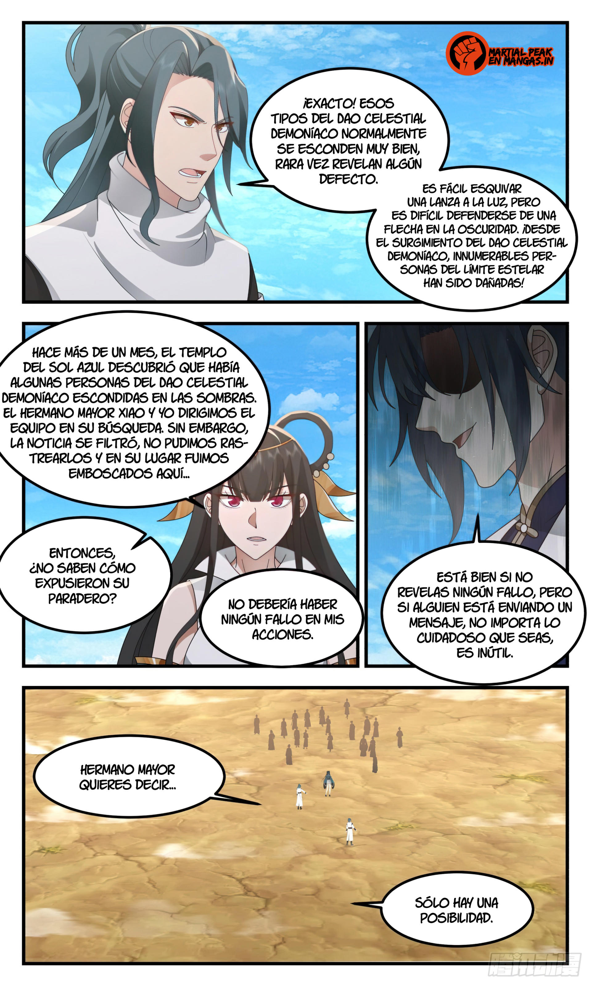 Martial Peak Capítulo 2479 - Página 8 en español