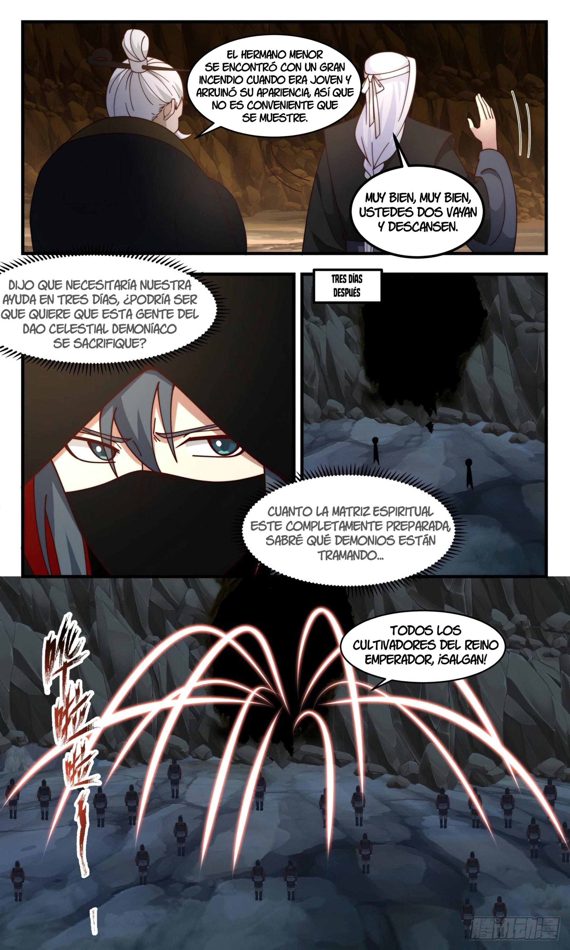 Martial Peak Capítulo 2480 - Página 10 en español