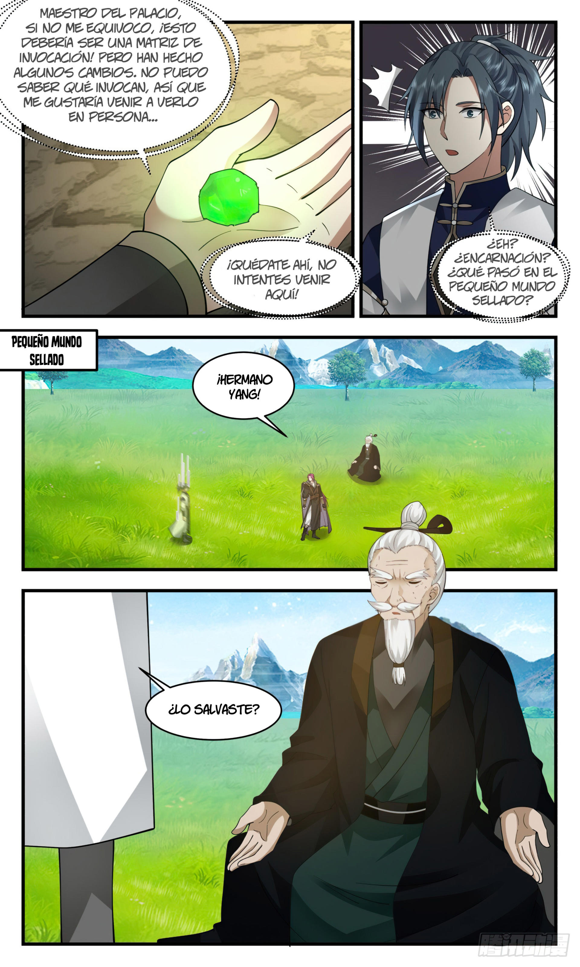 Martial Peak Capítulo 2480 - Página 5 en español
