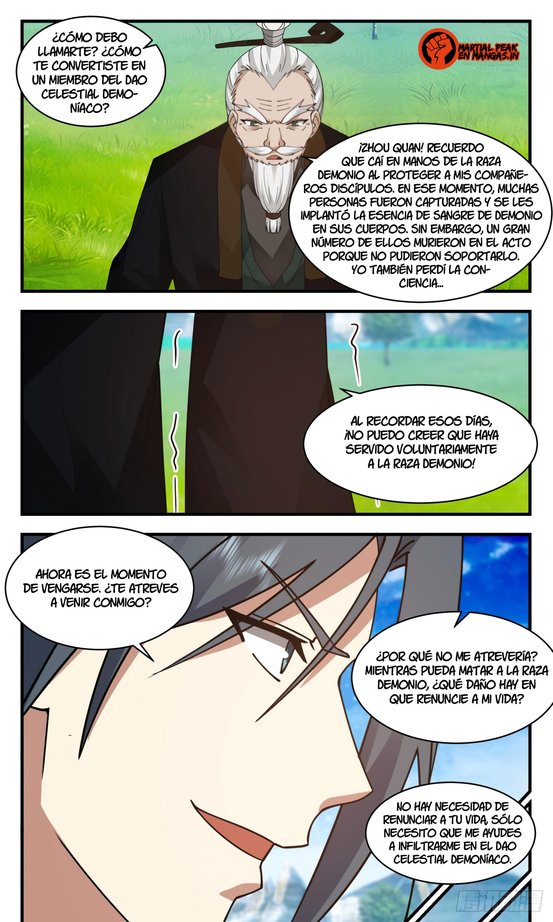Martial Peak Capítulo 2480 - Página 7 en español