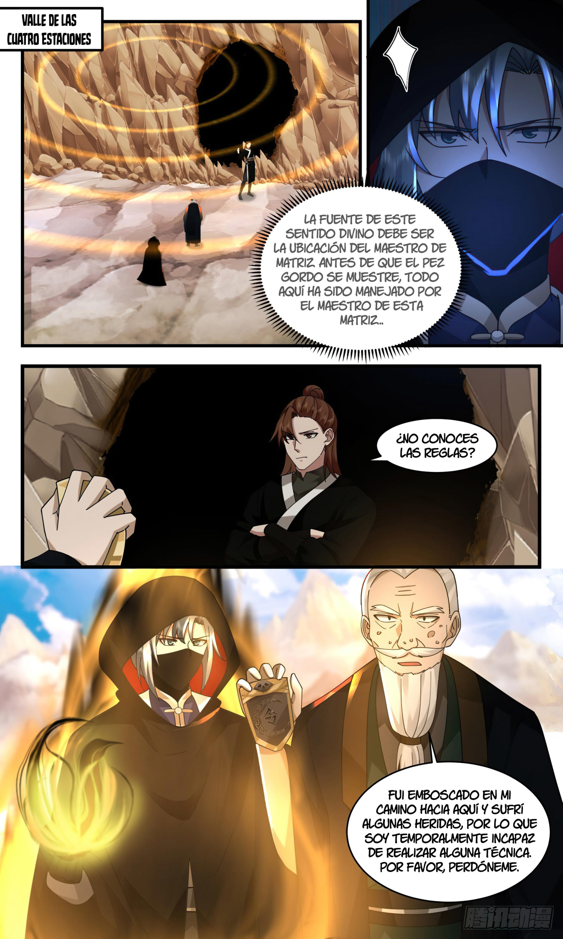 Martial Peak Capítulo 2480 - Página 8 en español