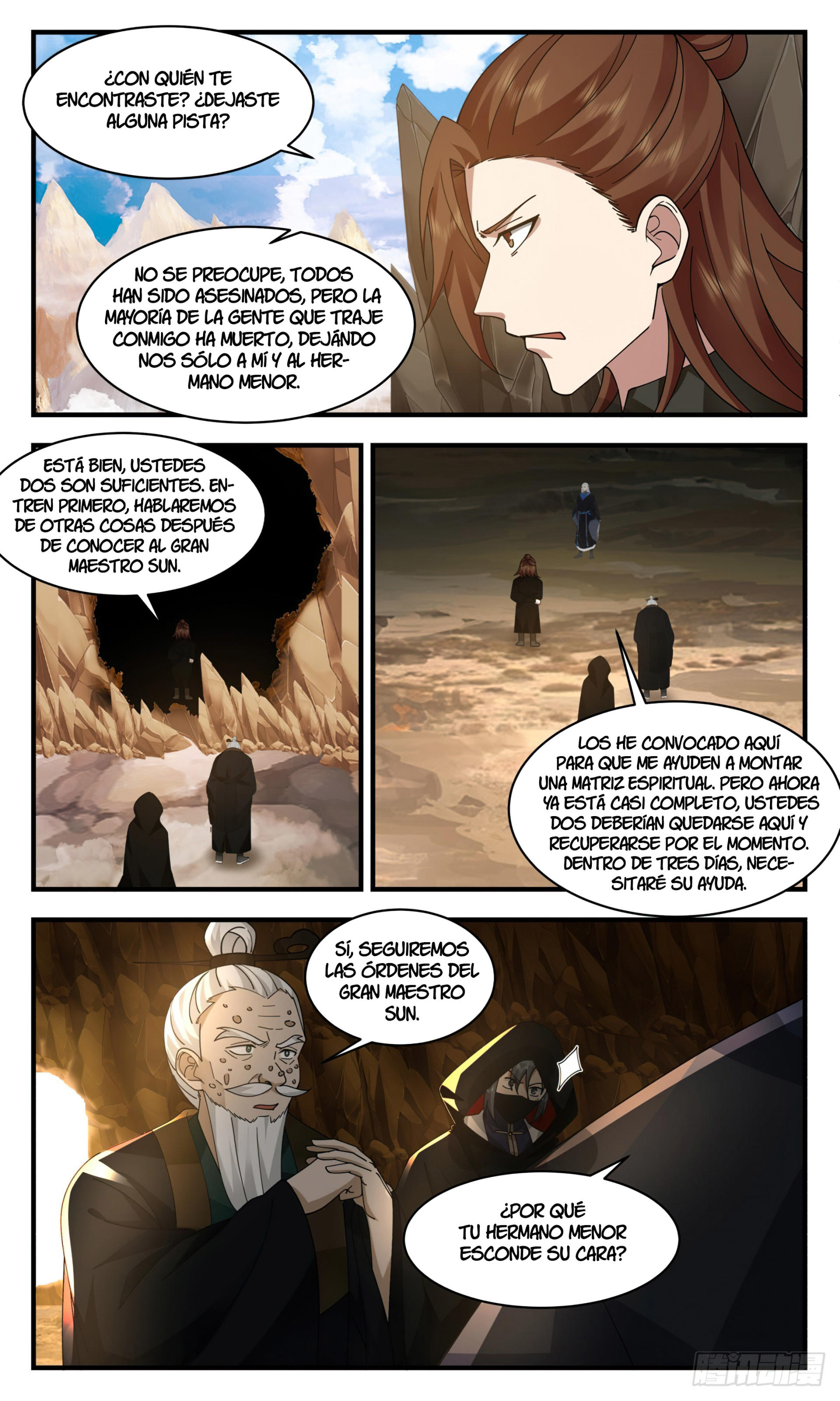 Martial Peak Capítulo 2480 - Página 9 en español