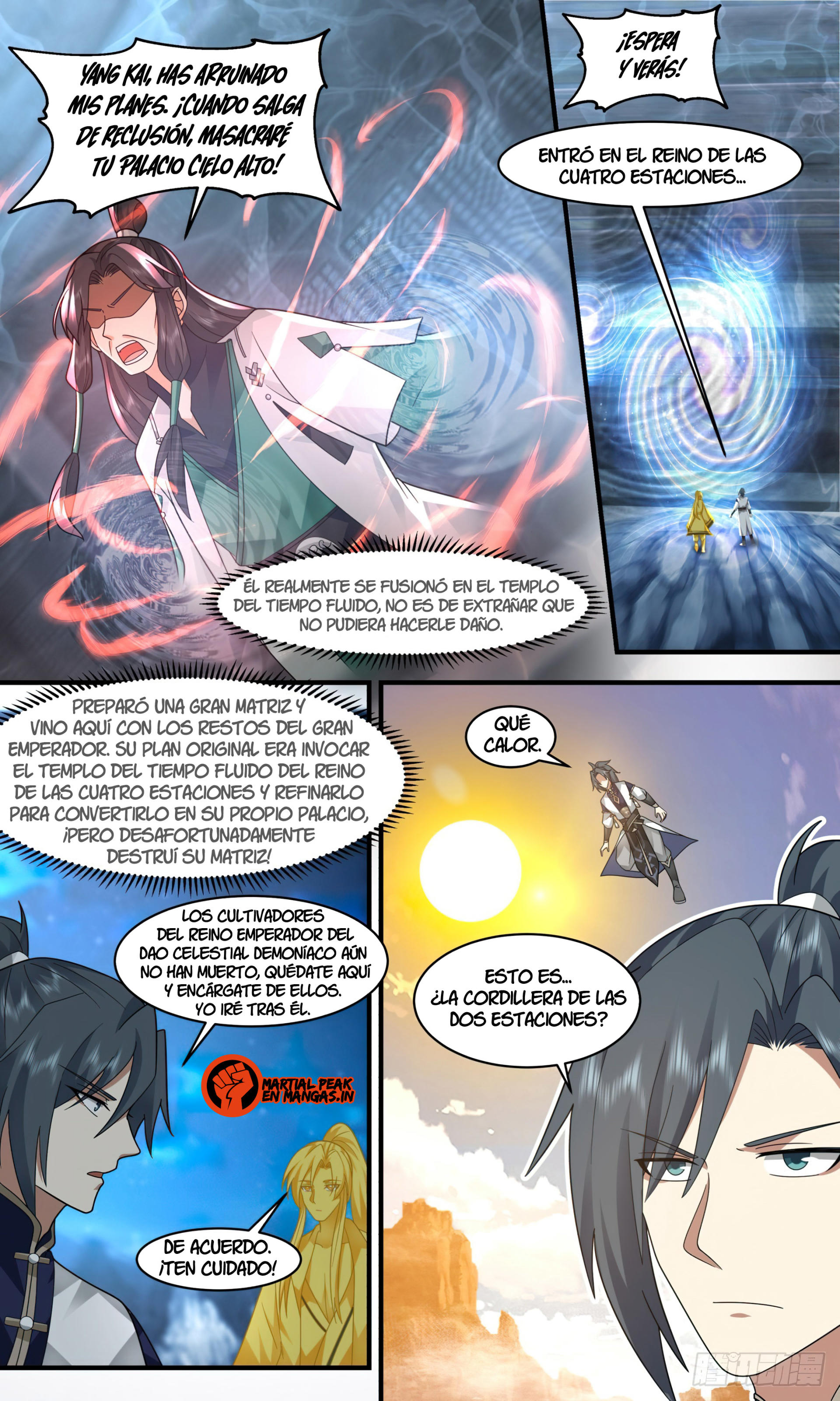 Martial Peak Capítulo 2482 - Página 6 en español