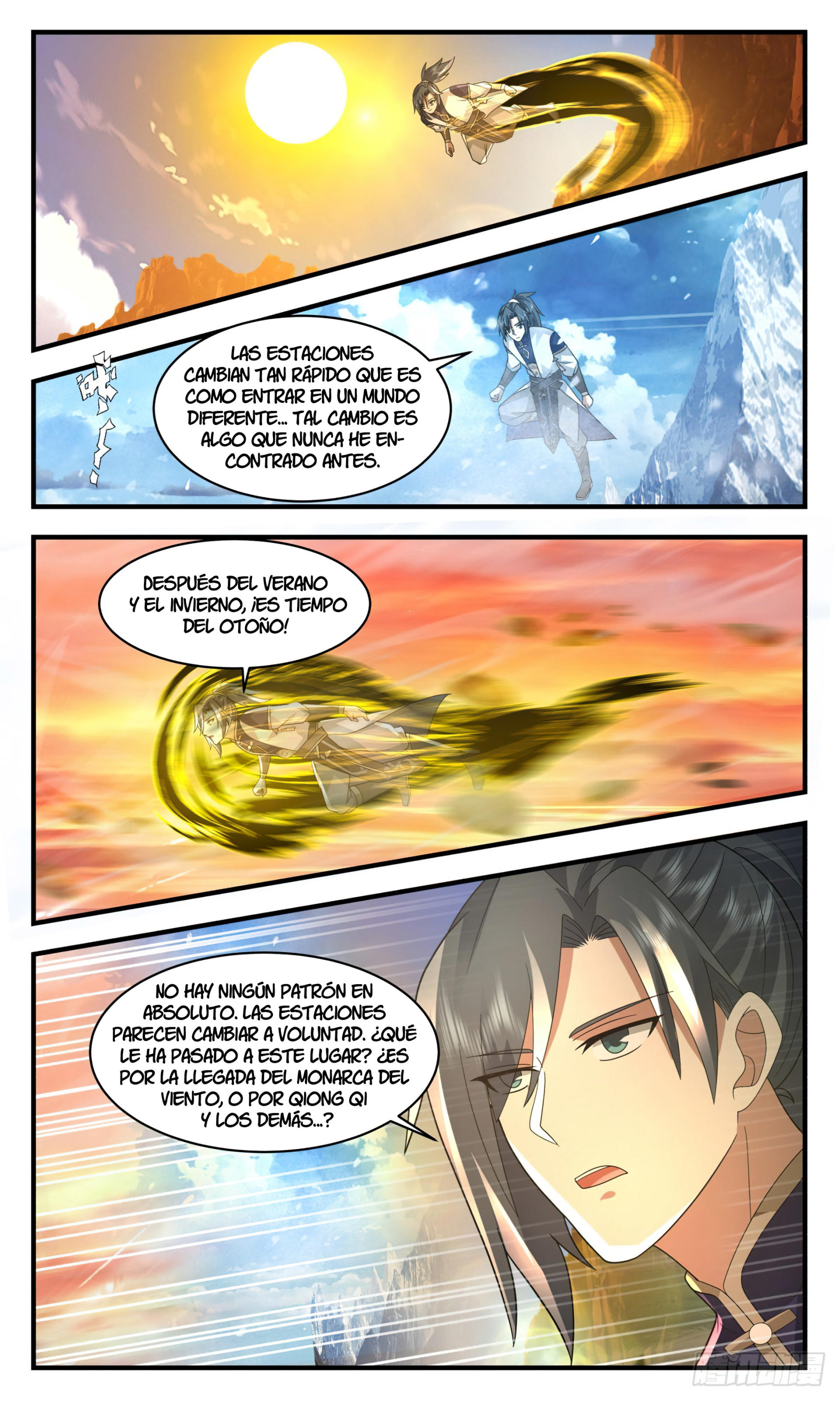 Martial Peak Capítulo 2482 - Página 7 en español