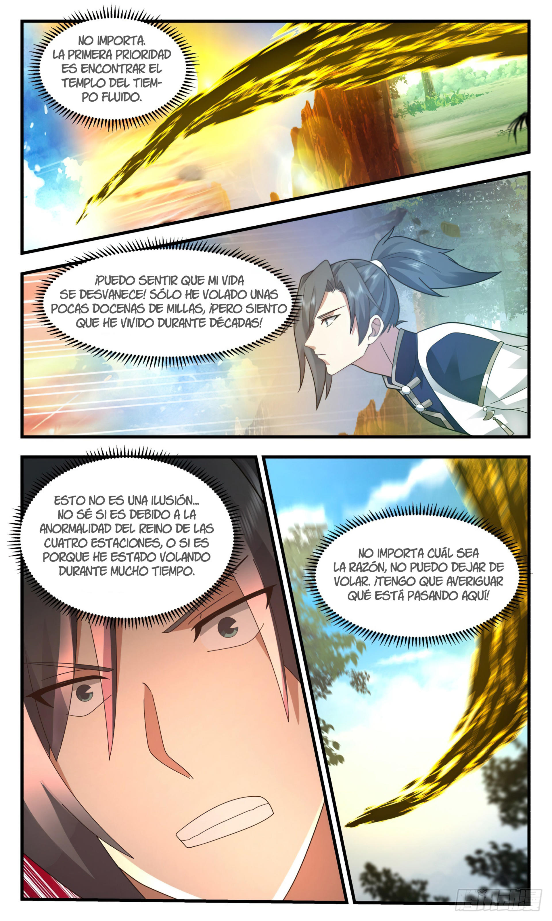 Martial Peak Capítulo 2482 - Página 8 en español