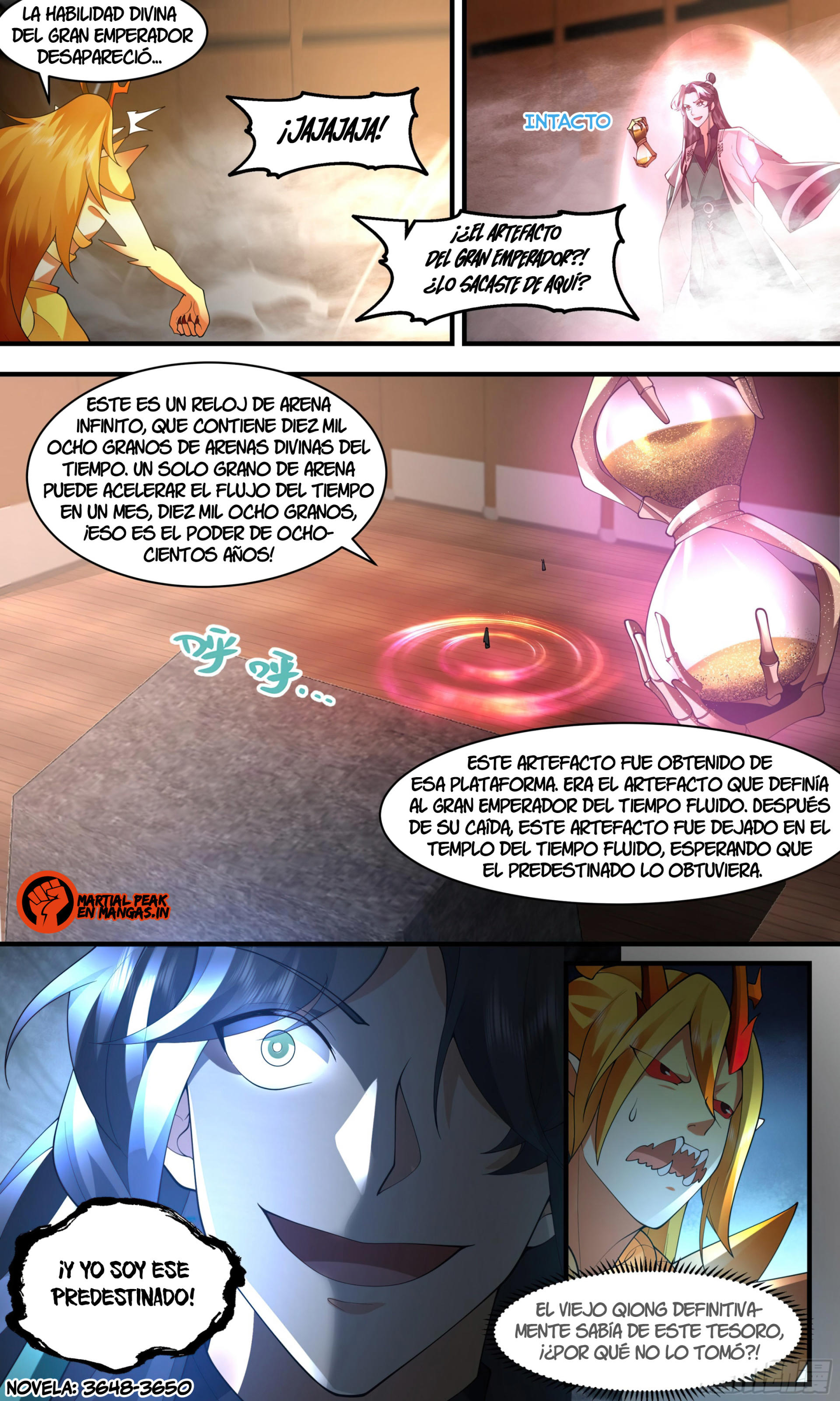 Martial Peak Capítulo 2483 - Página 14 en español