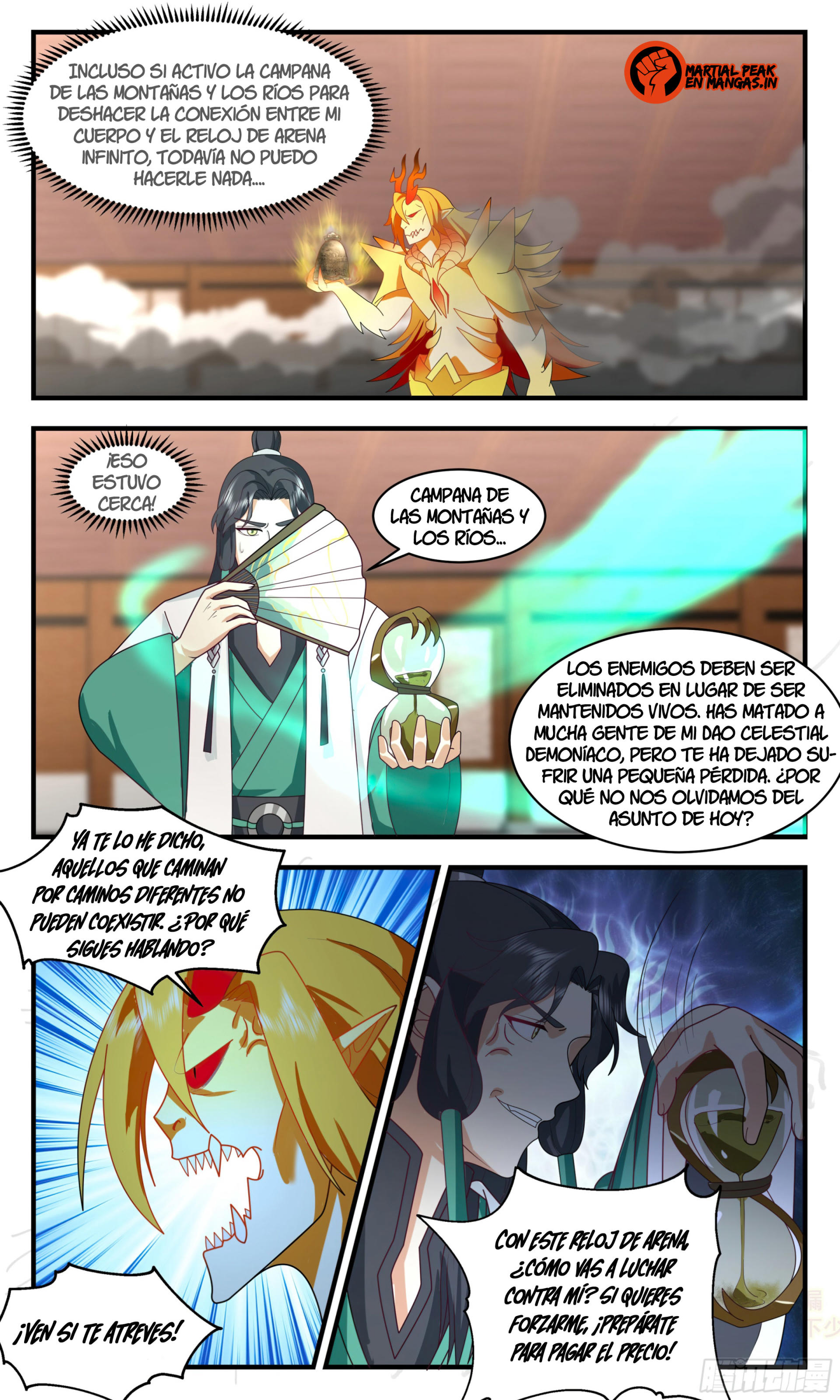 Martial Peak Capítulo 2484 - Página 12 en español