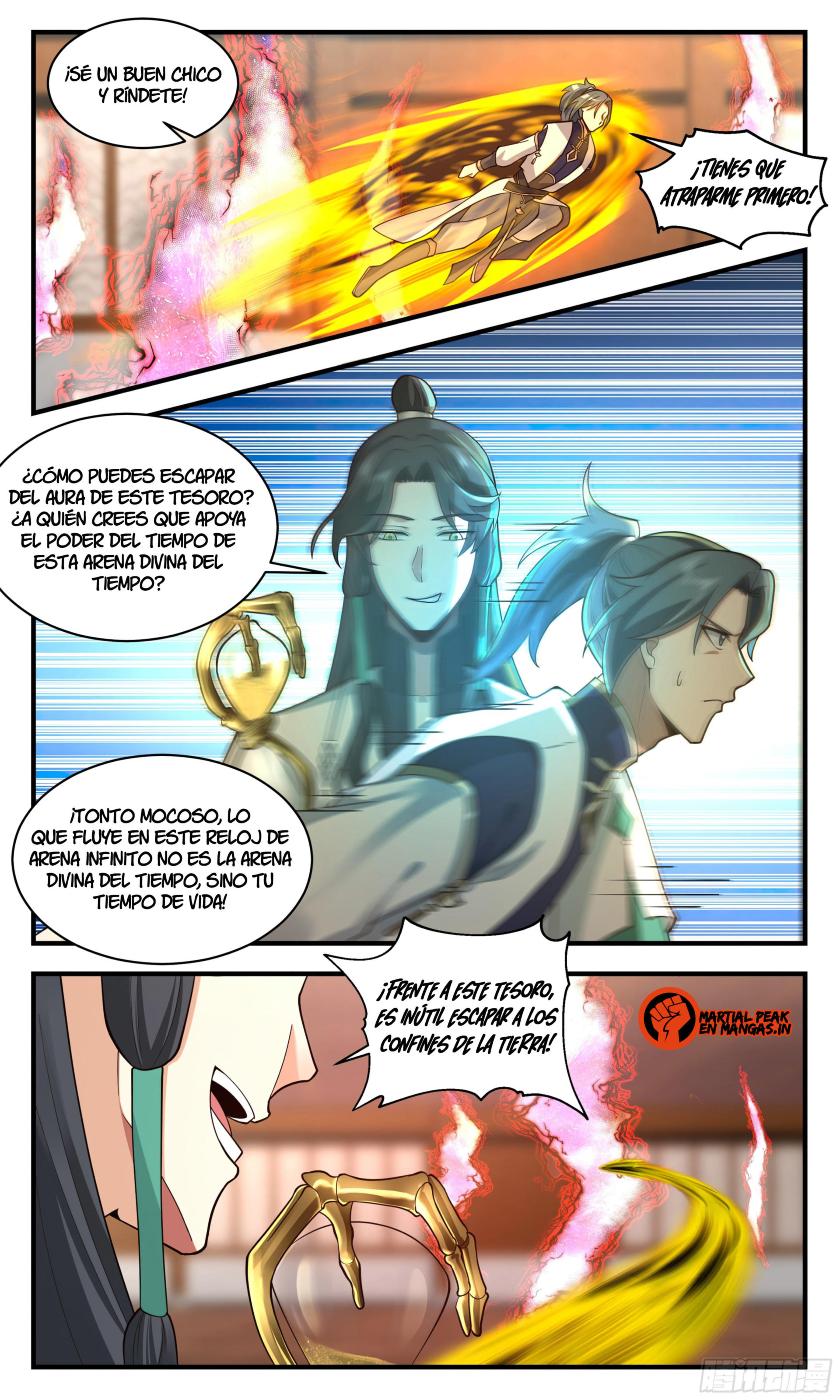 Martial Peak Capítulo 2484 - Página 3 en español