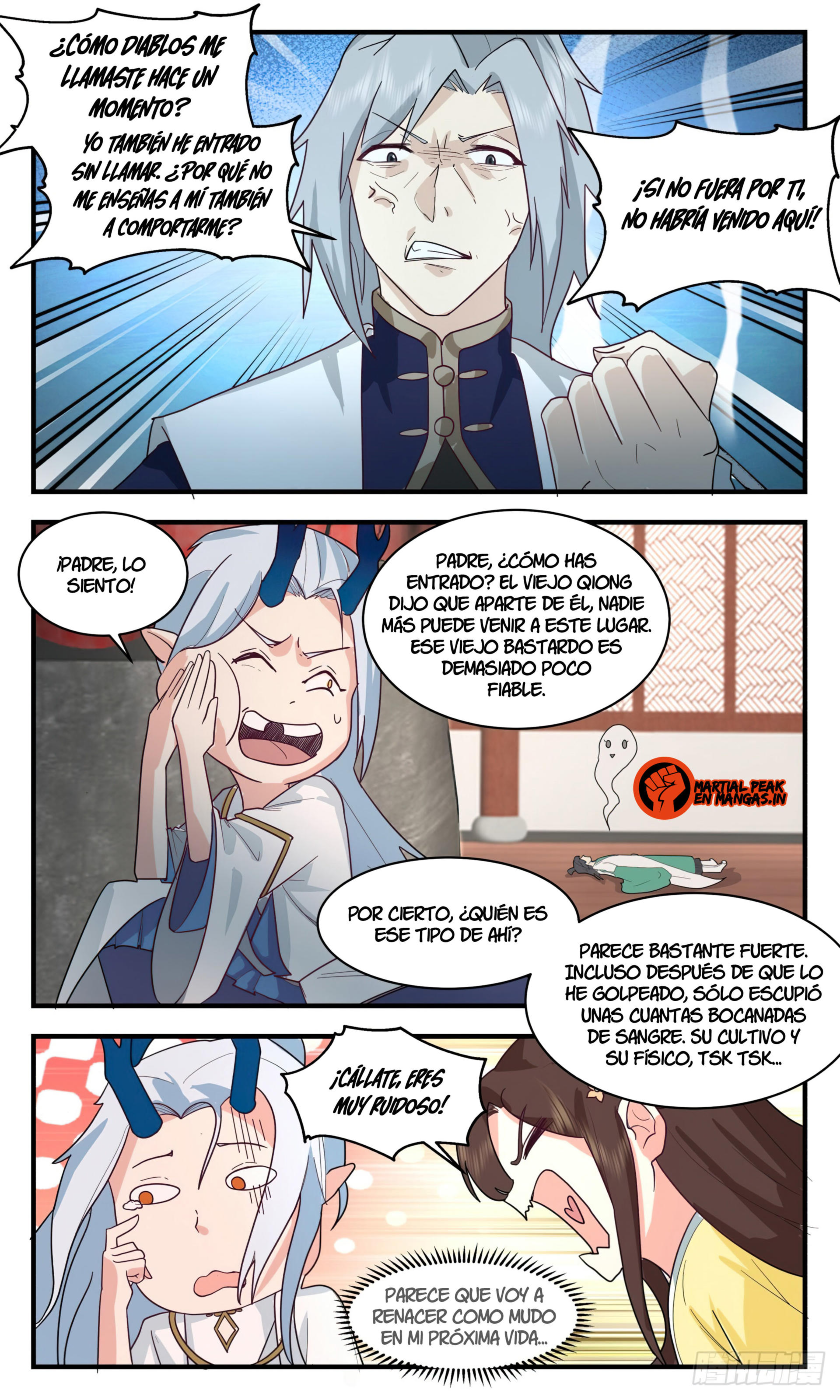 Martial Peak Capítulo 2486 - Página 8 en español