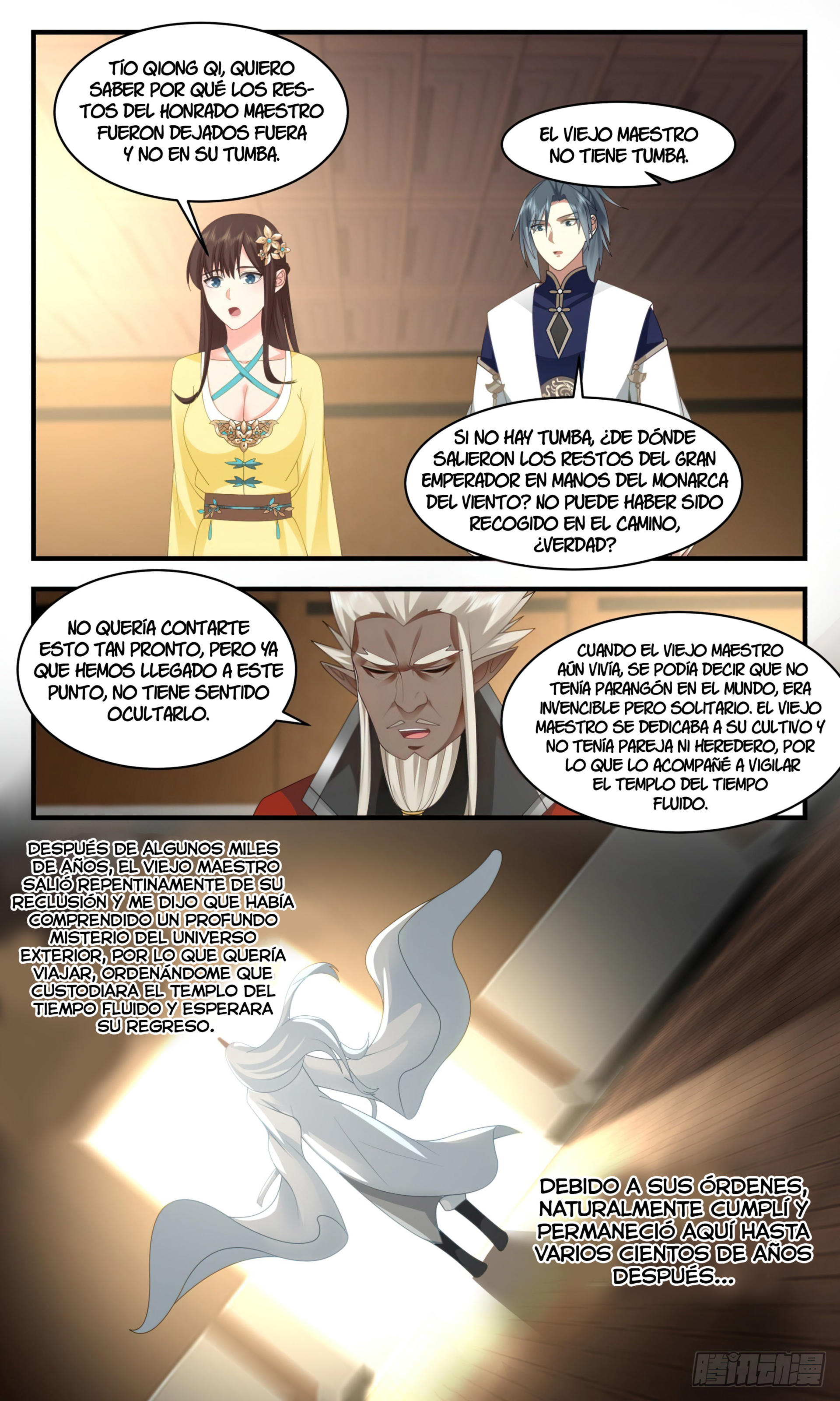 Martial Peak Capítulo 2487 - Página 12 en español