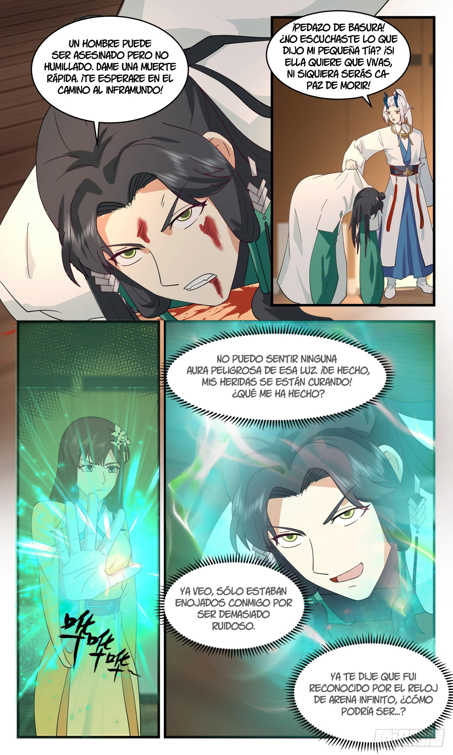 Martial Peak Capítulo 2487 - Página 3 en español