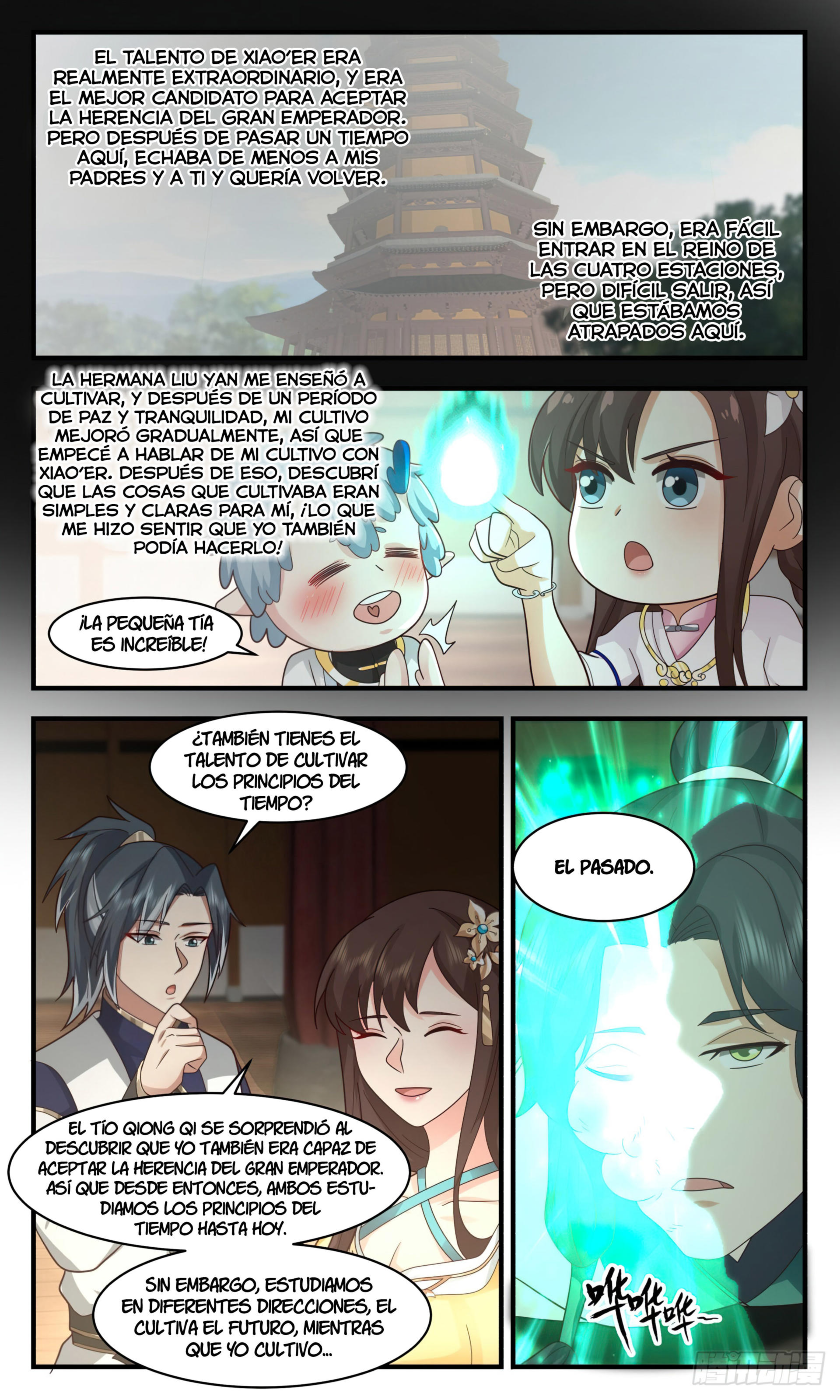 Martial Peak Capítulo 2487 - Página 7 en español